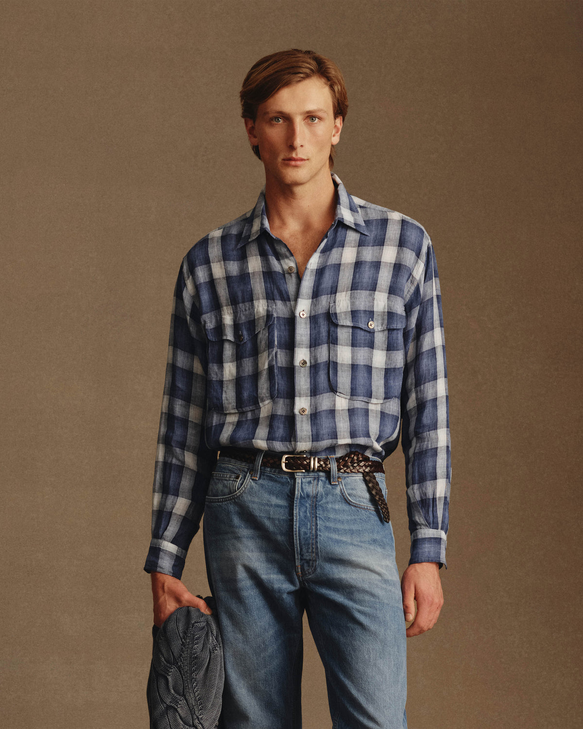 Willis Shirt - Blue Plaid