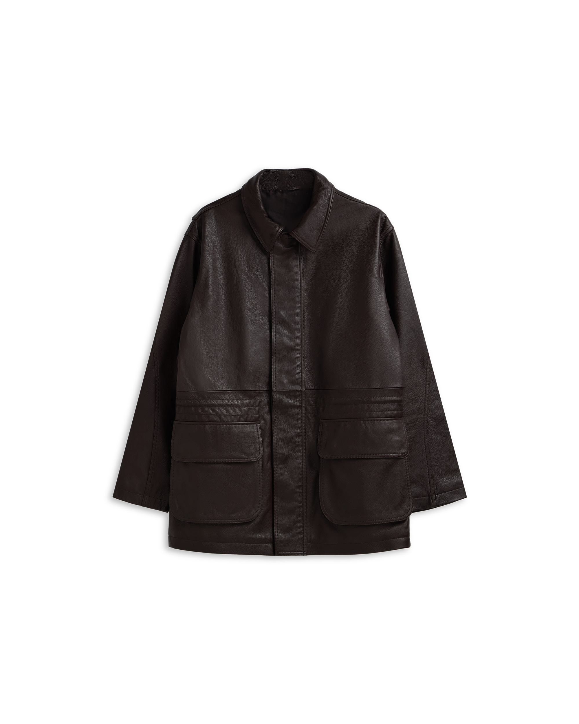 Campagna Coat - Chocolate Leather