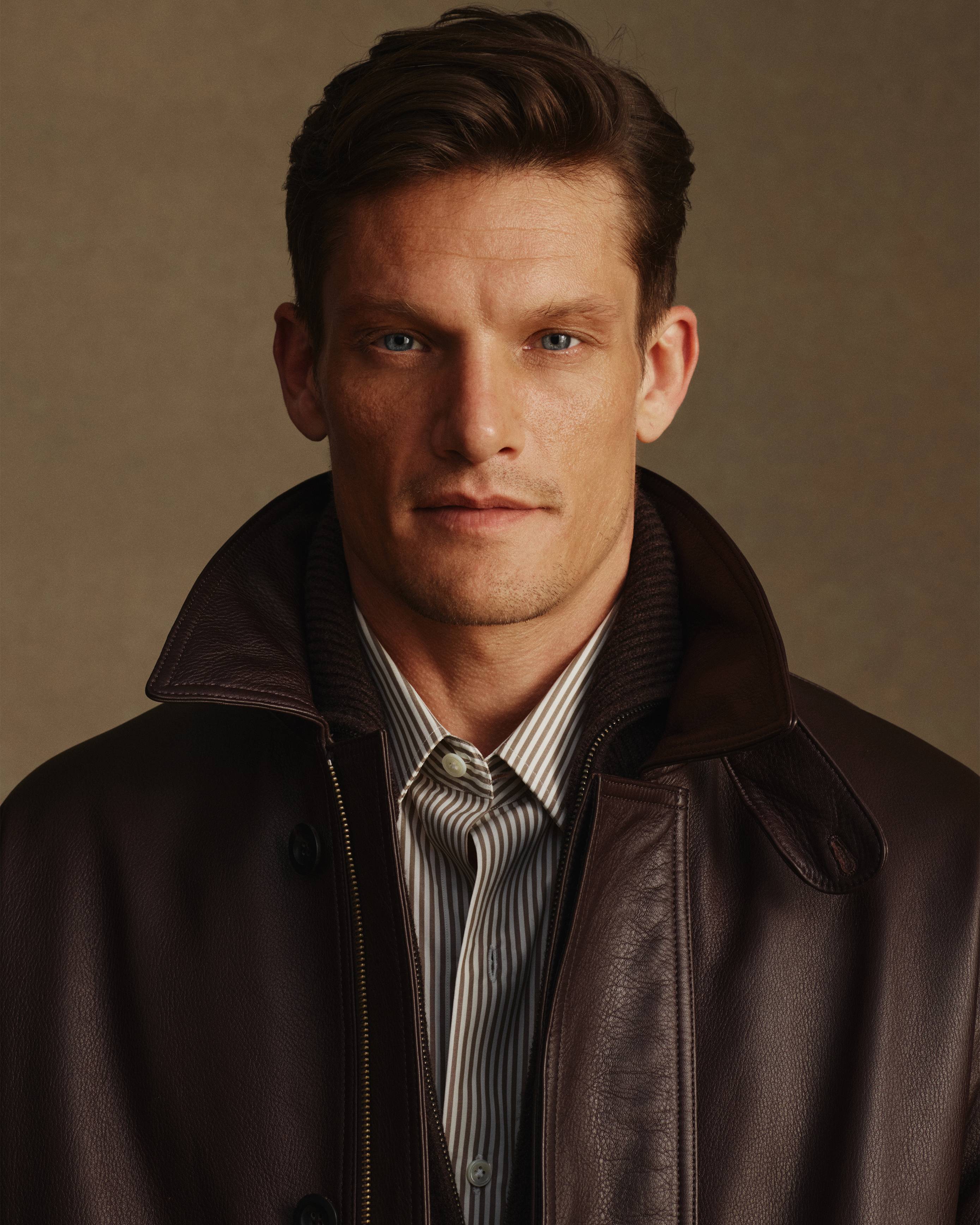 Campagna Coat - Chocolate Leather