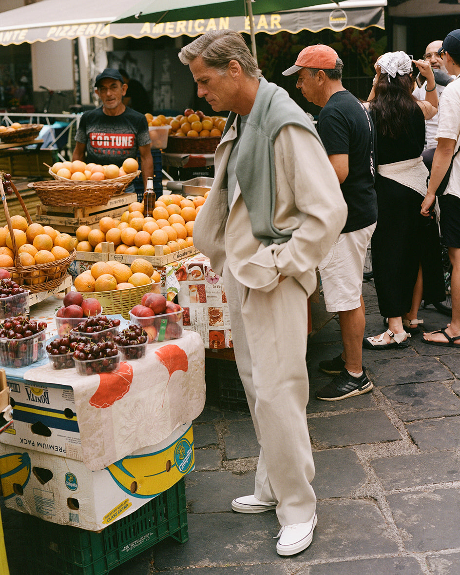 Canvas Sand Shoe - White