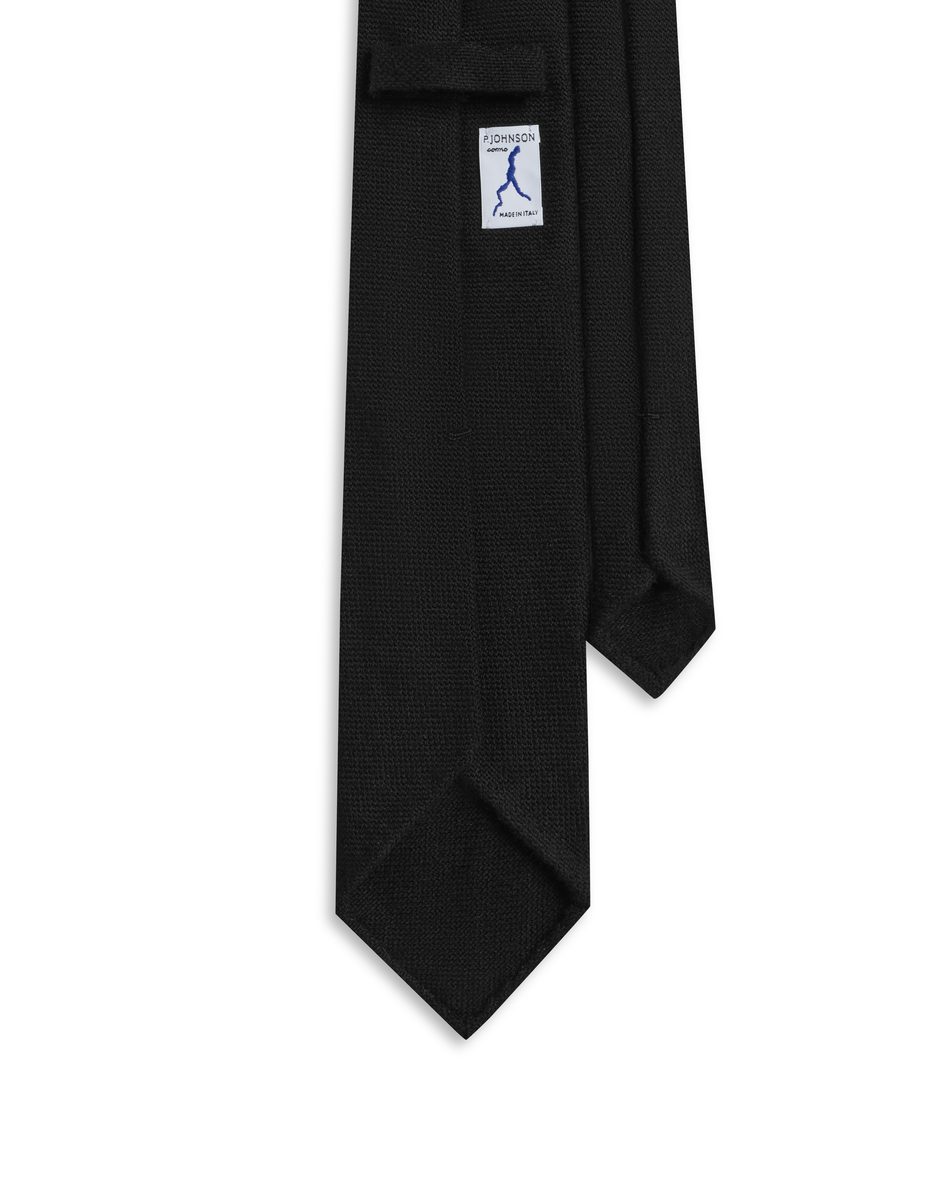 Cashmere Oxford Tie - Black