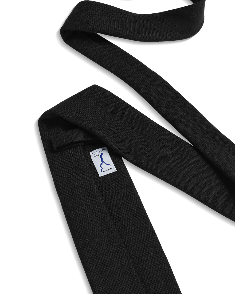 Cashmere Oxford Tie - Black