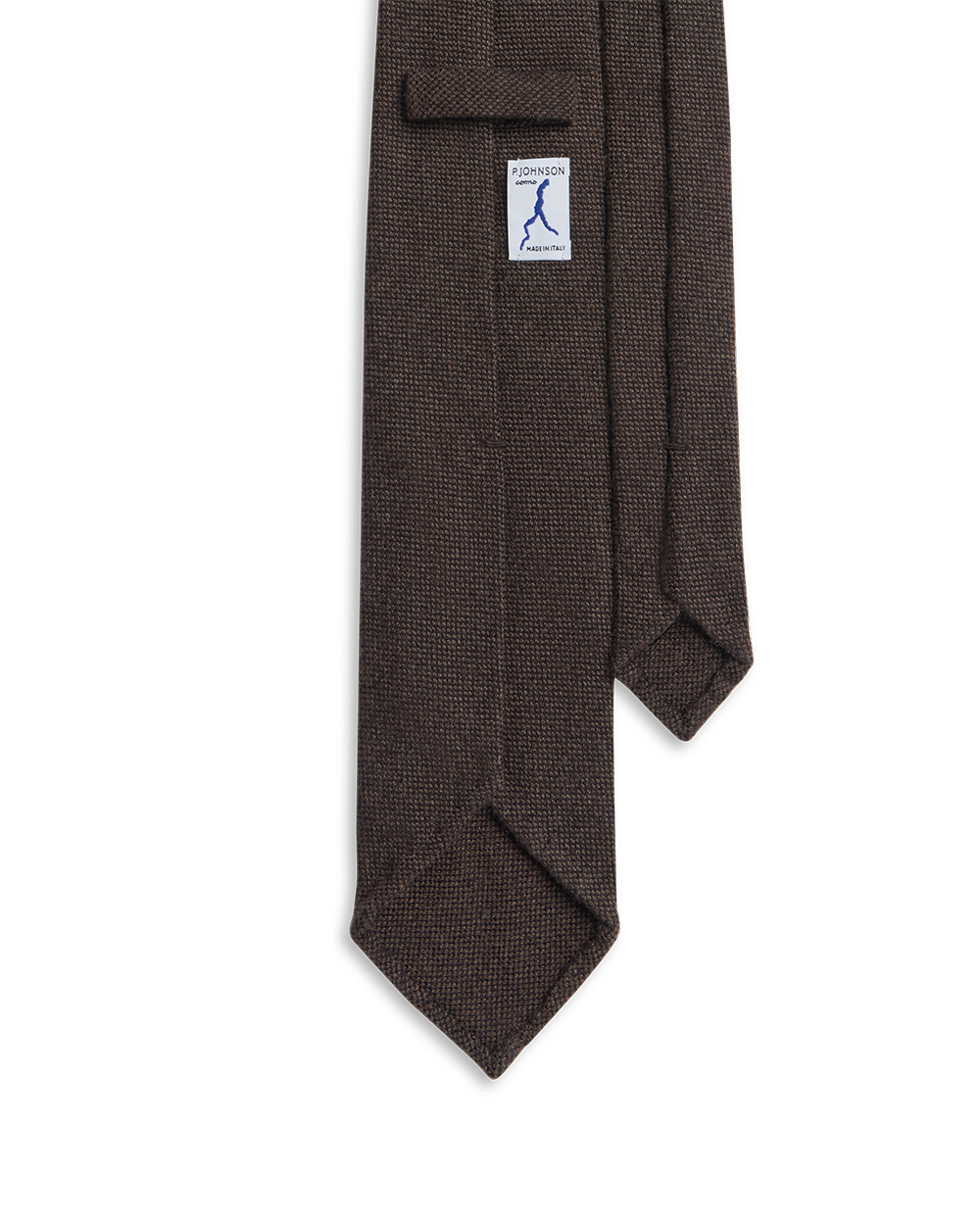 Cashmere Oxford Tie - Brown