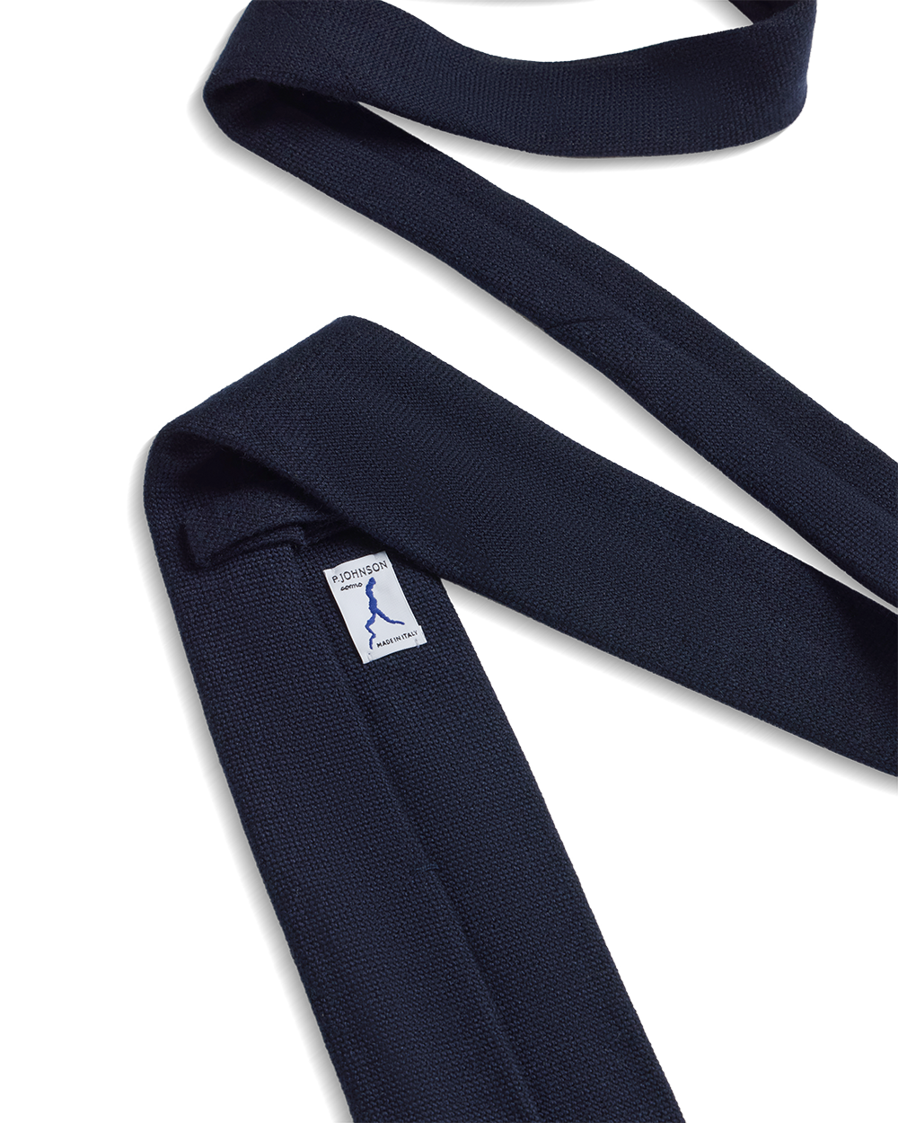 Cashmere Oxford Tie - Navy