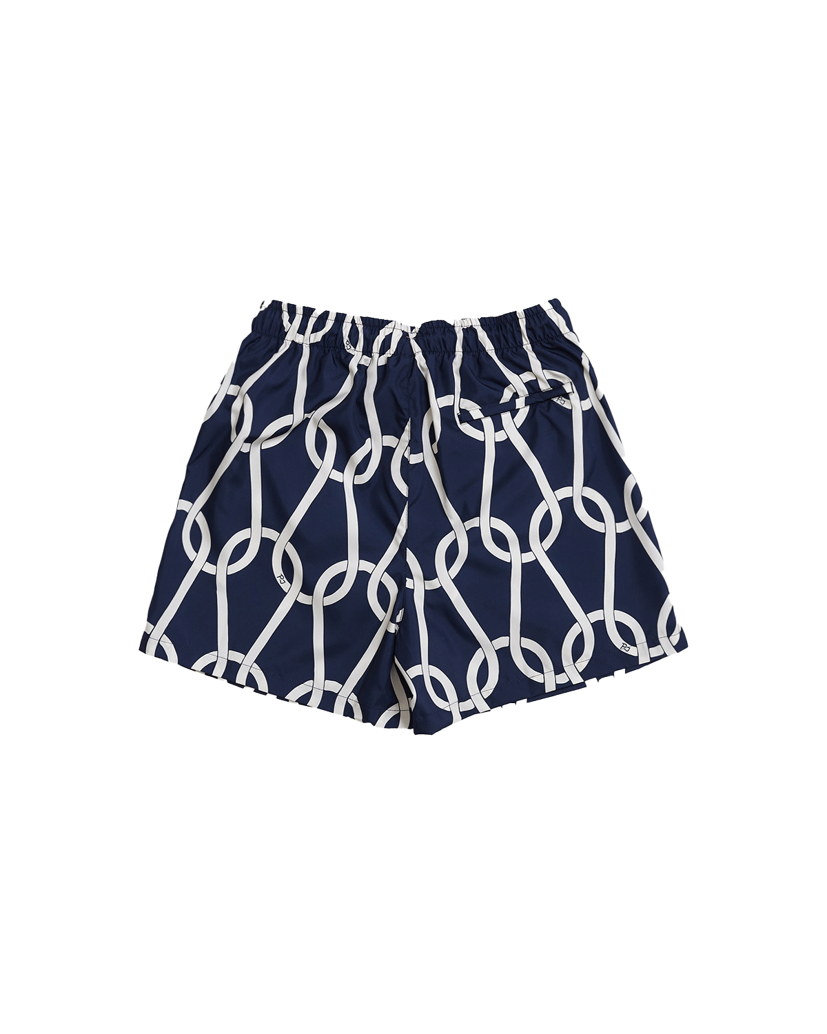Chainmail Swim Short - Navy