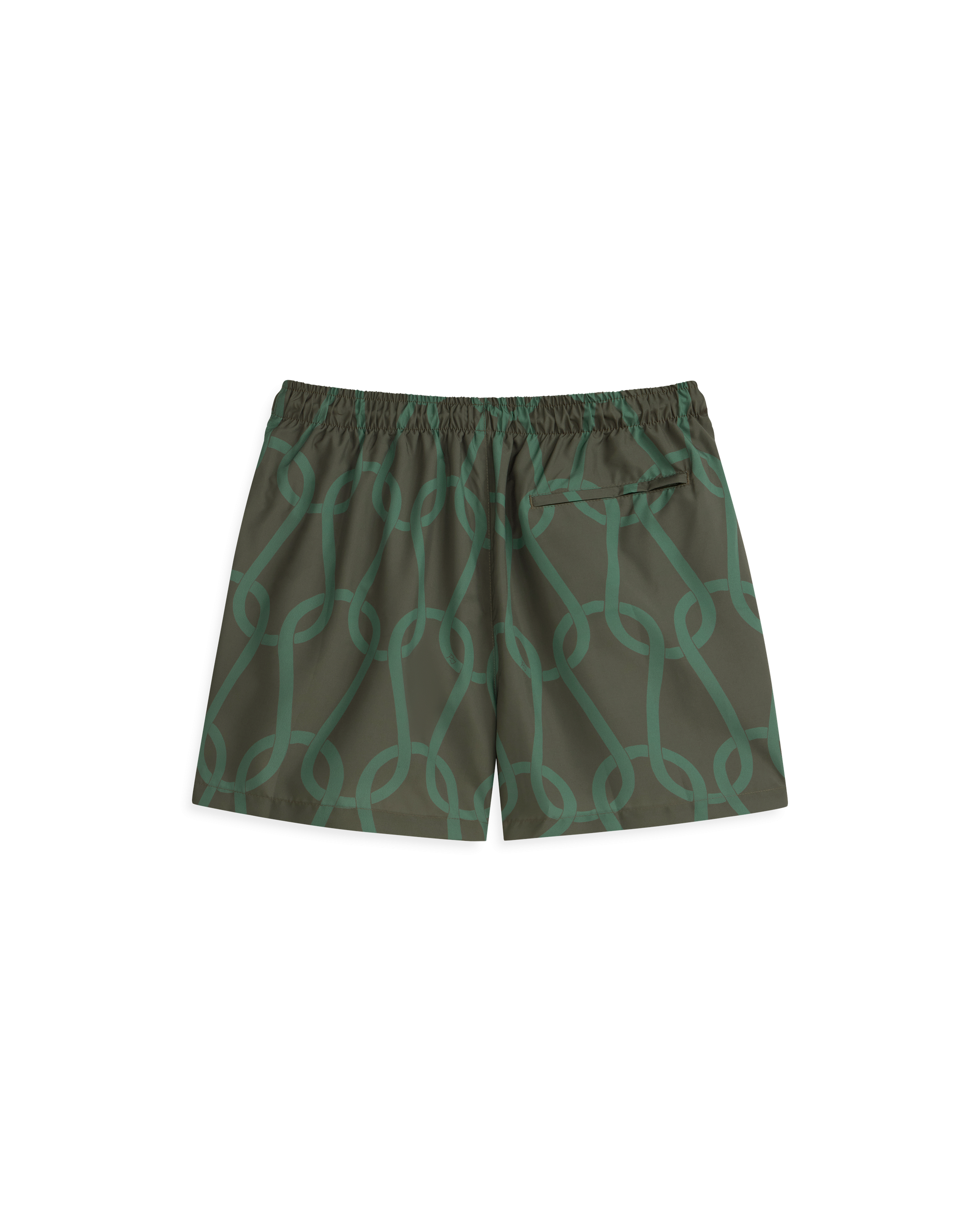 Chainmail Swim Short - Sage