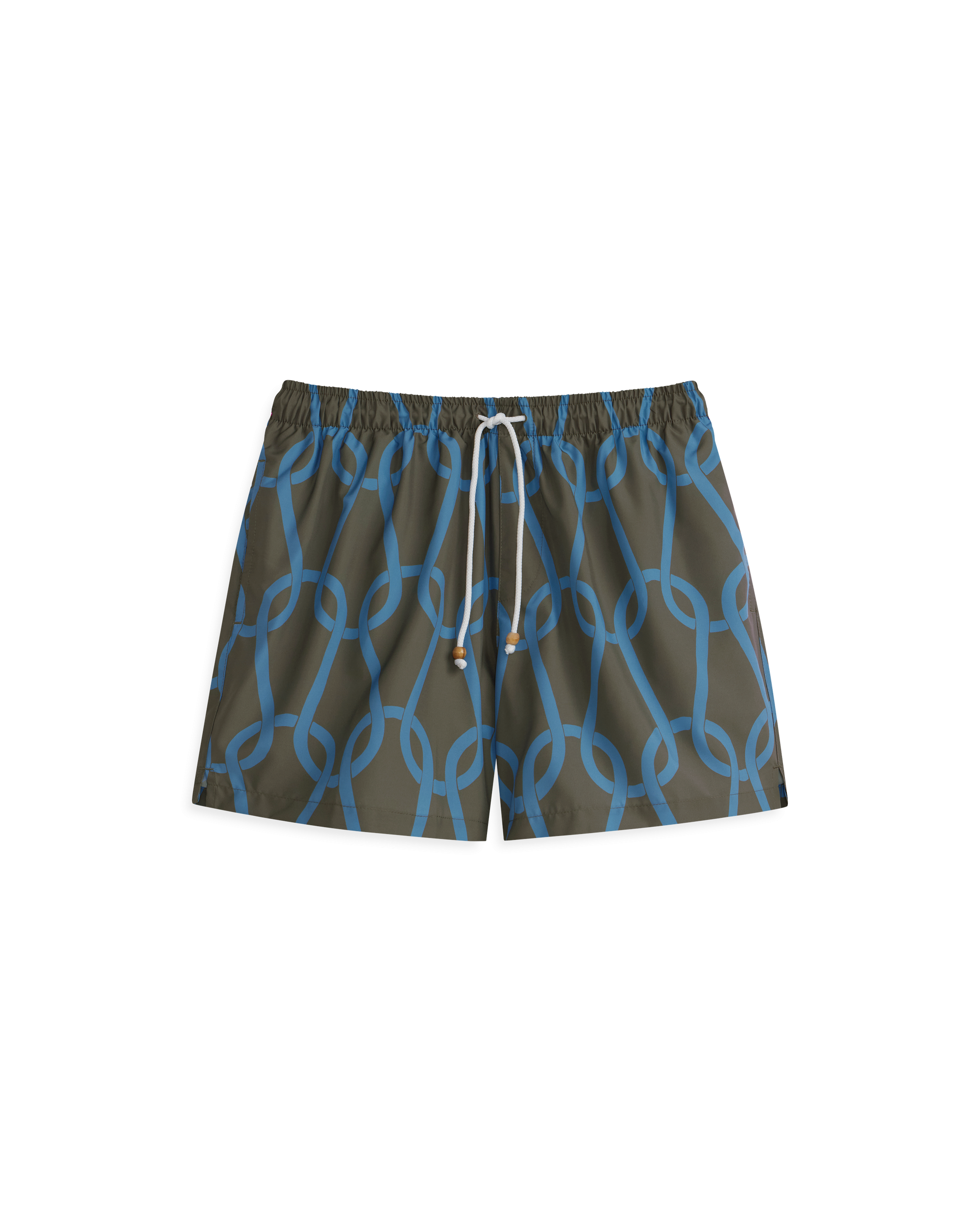 Chainmail Swim Short - Taupe