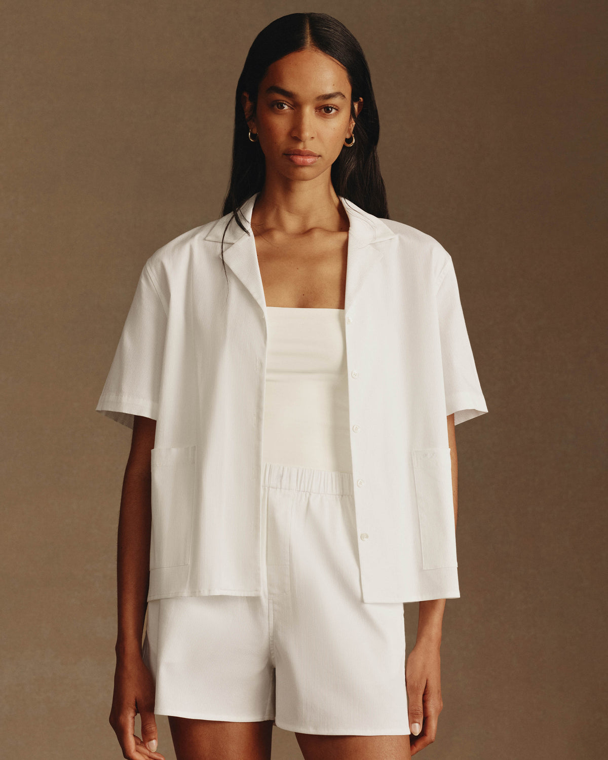 Christy Shirt - White Rib