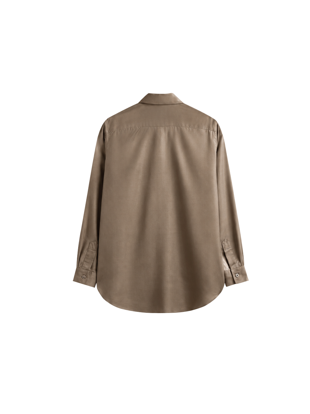 Classic Shirt - Taupe Dupioni