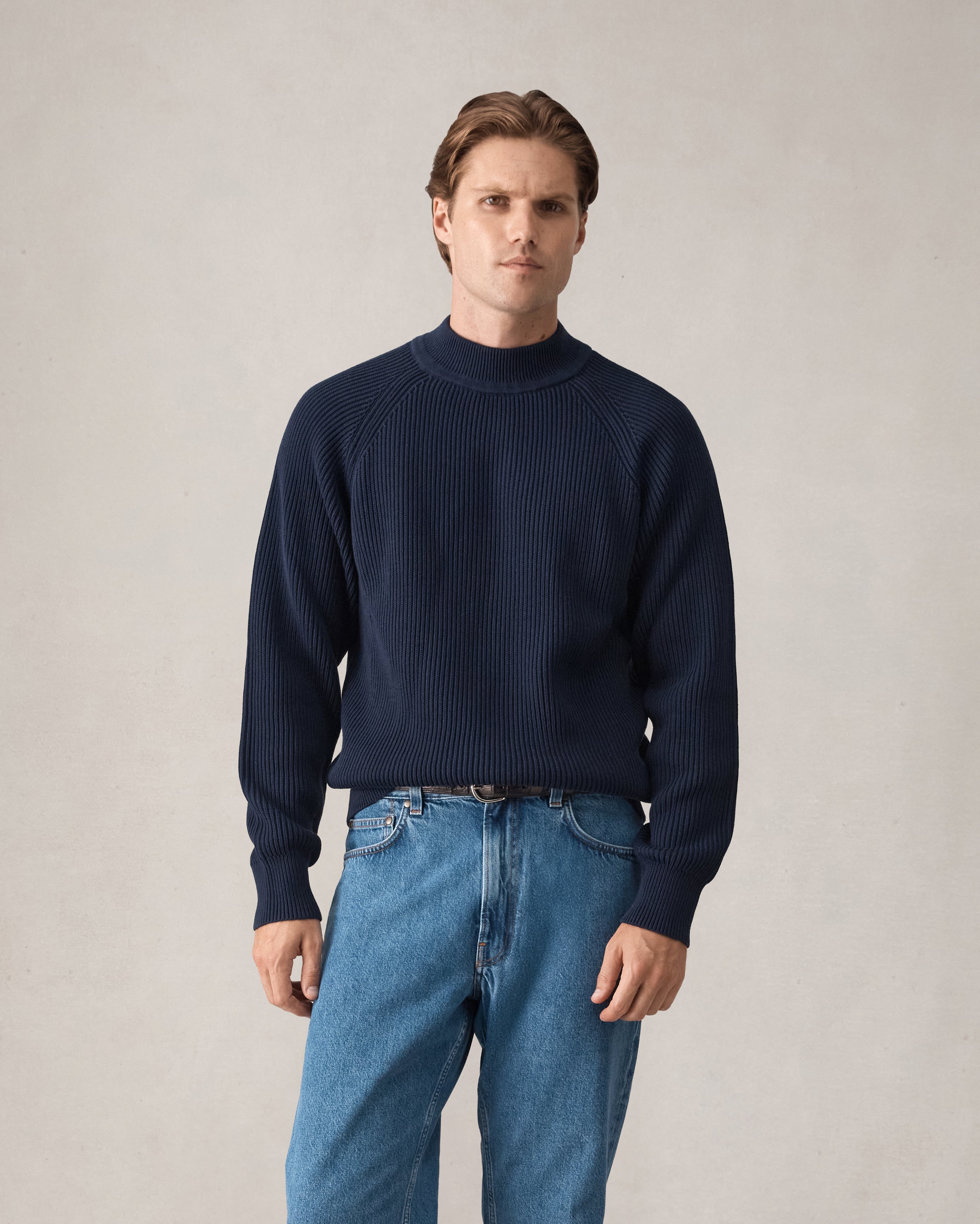Cormac Knit - Navy