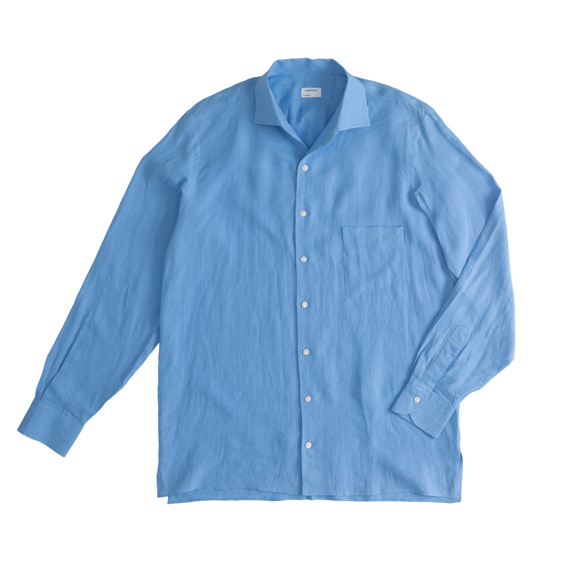 Cornflower Summer Linen Shirt