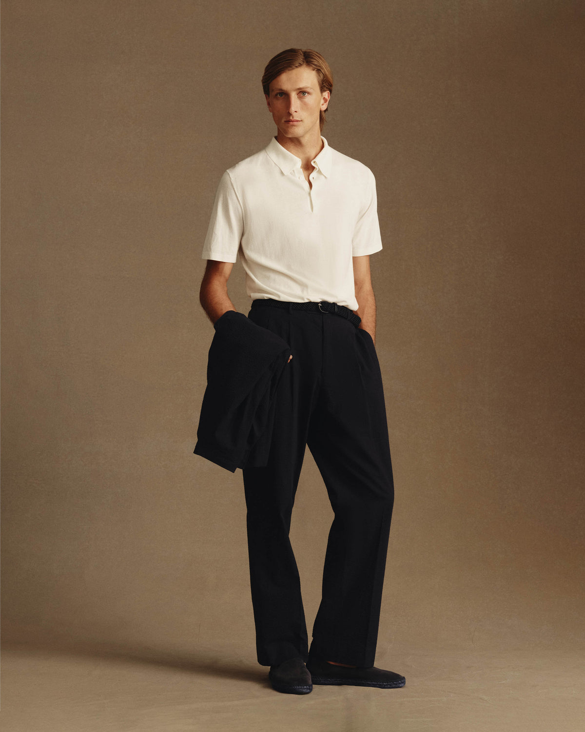 Ice Cotton Polo - Off White