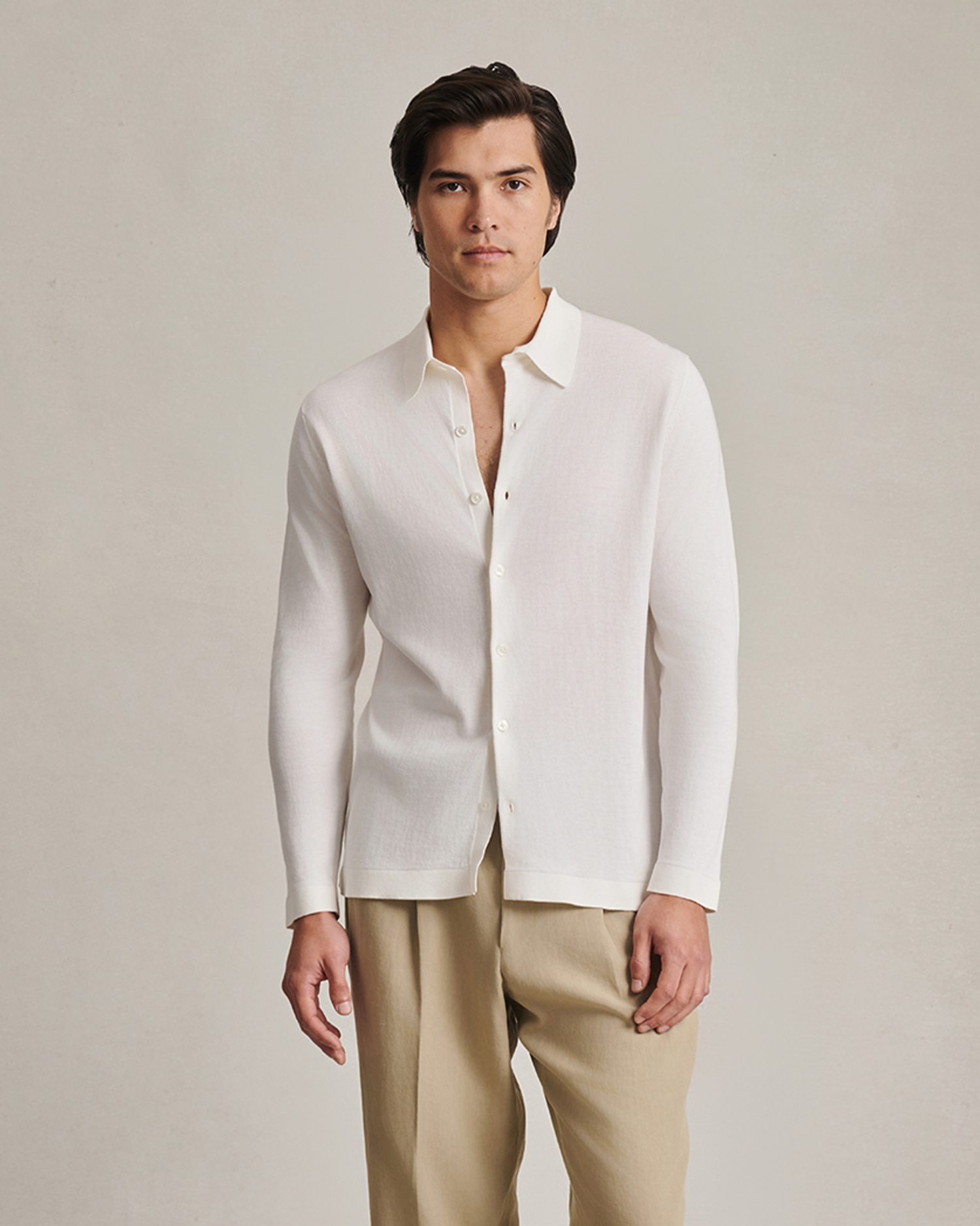 Ice Cotton Shirt - Off White