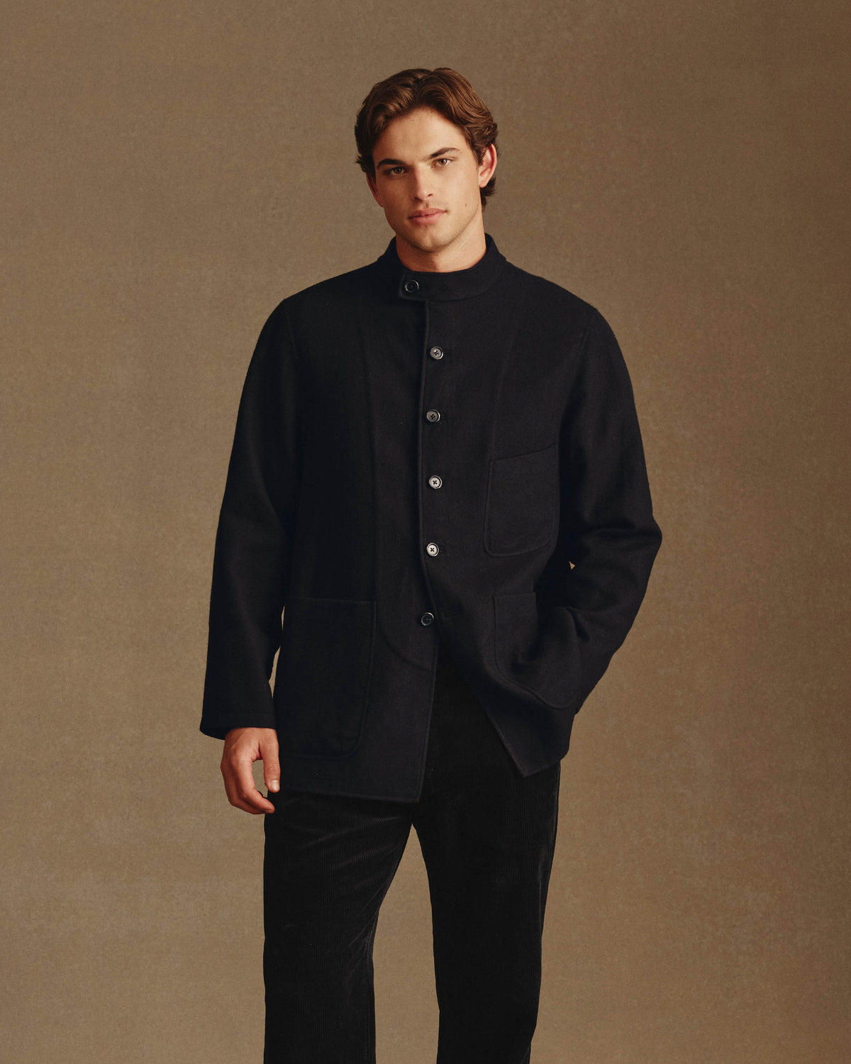 Double Face RD Jacket - Navy