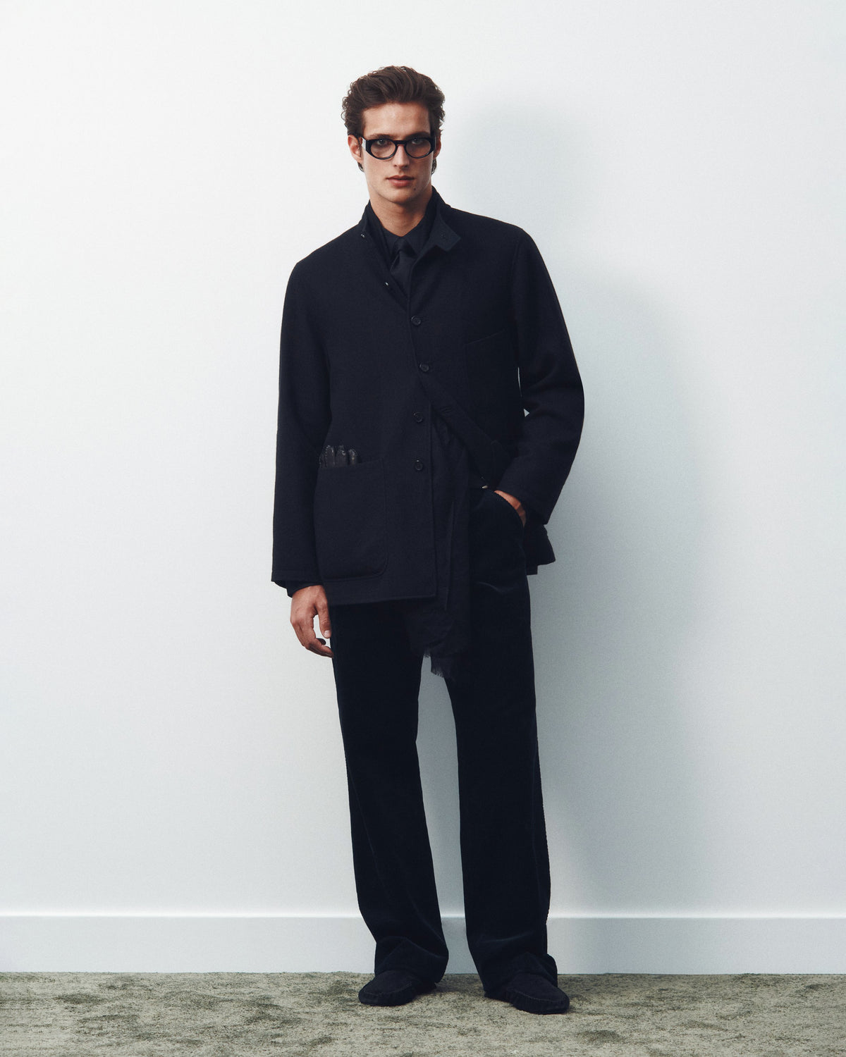 Double Face RD Jacket - Navy