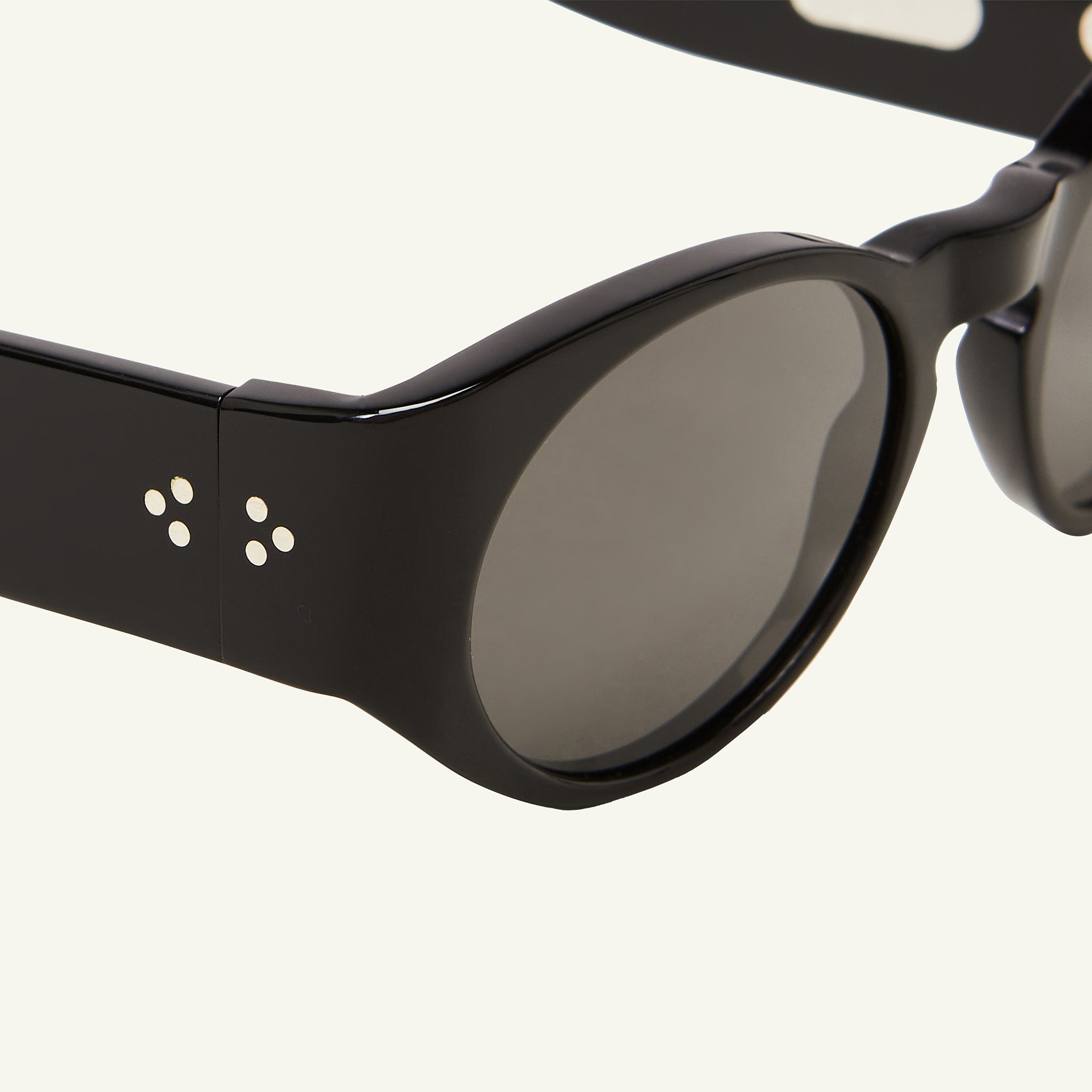 A.S.O Antique Black Sunglasses