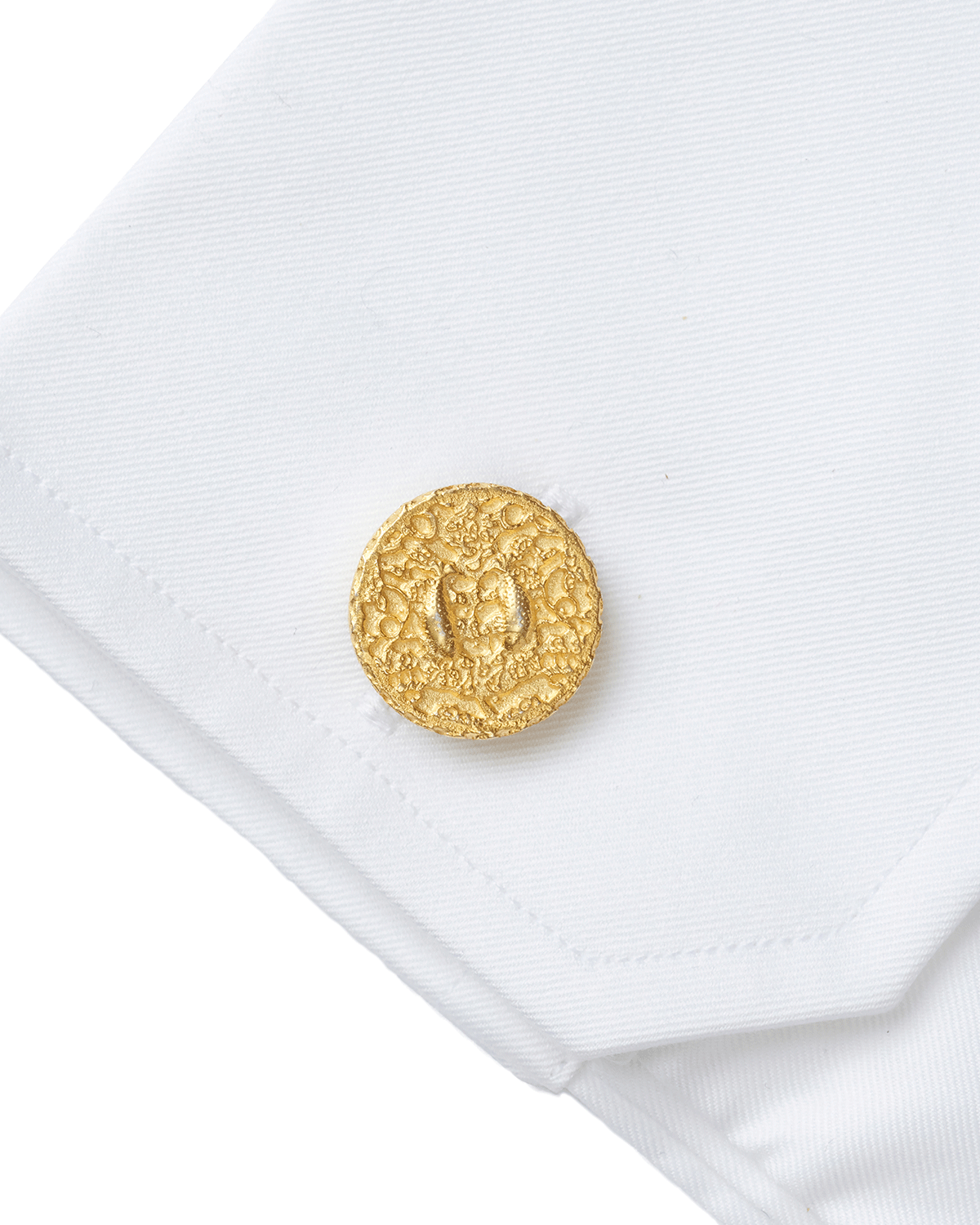 Happy Fish Double Cuff Links