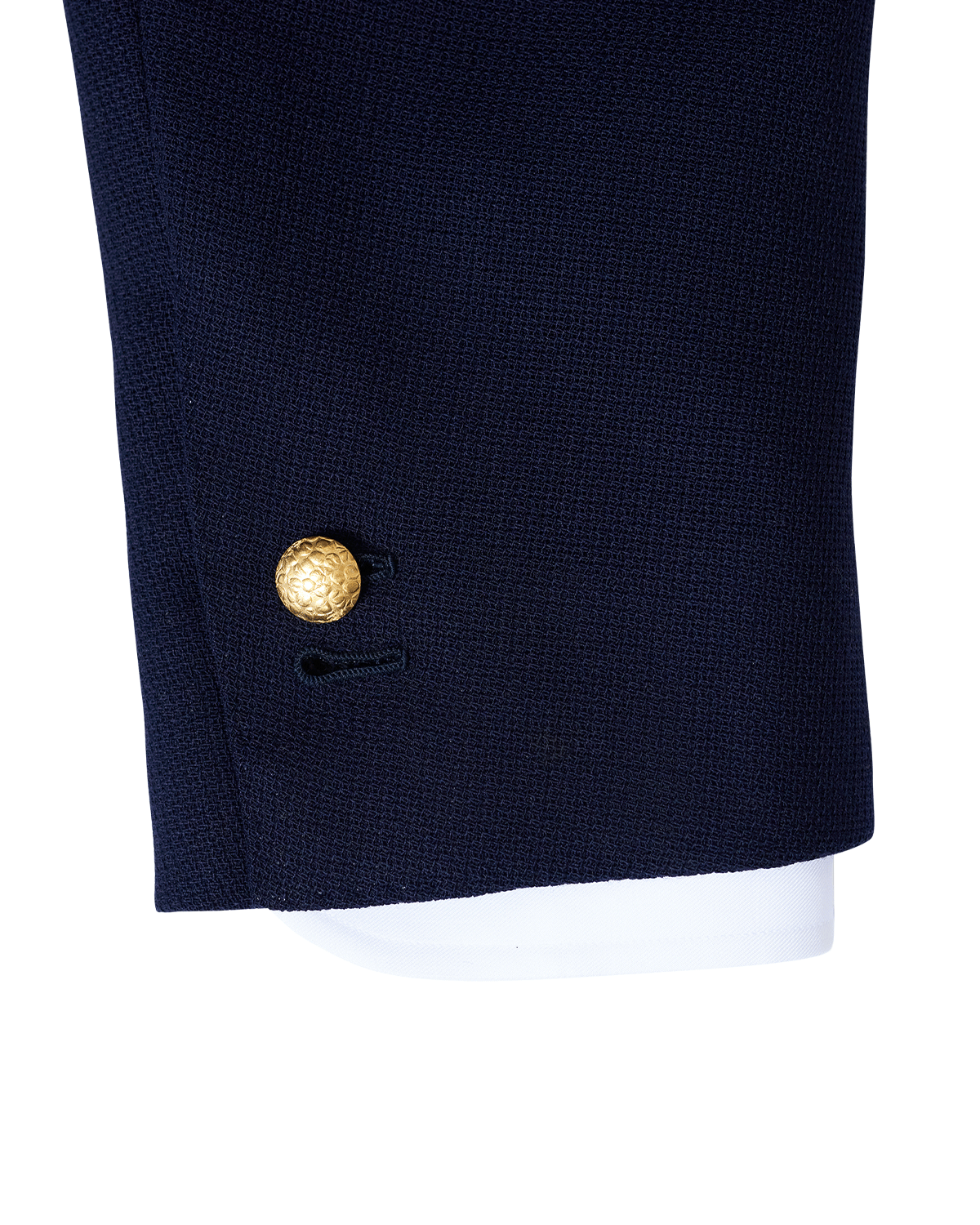 Textured Dome Gold Button Small
