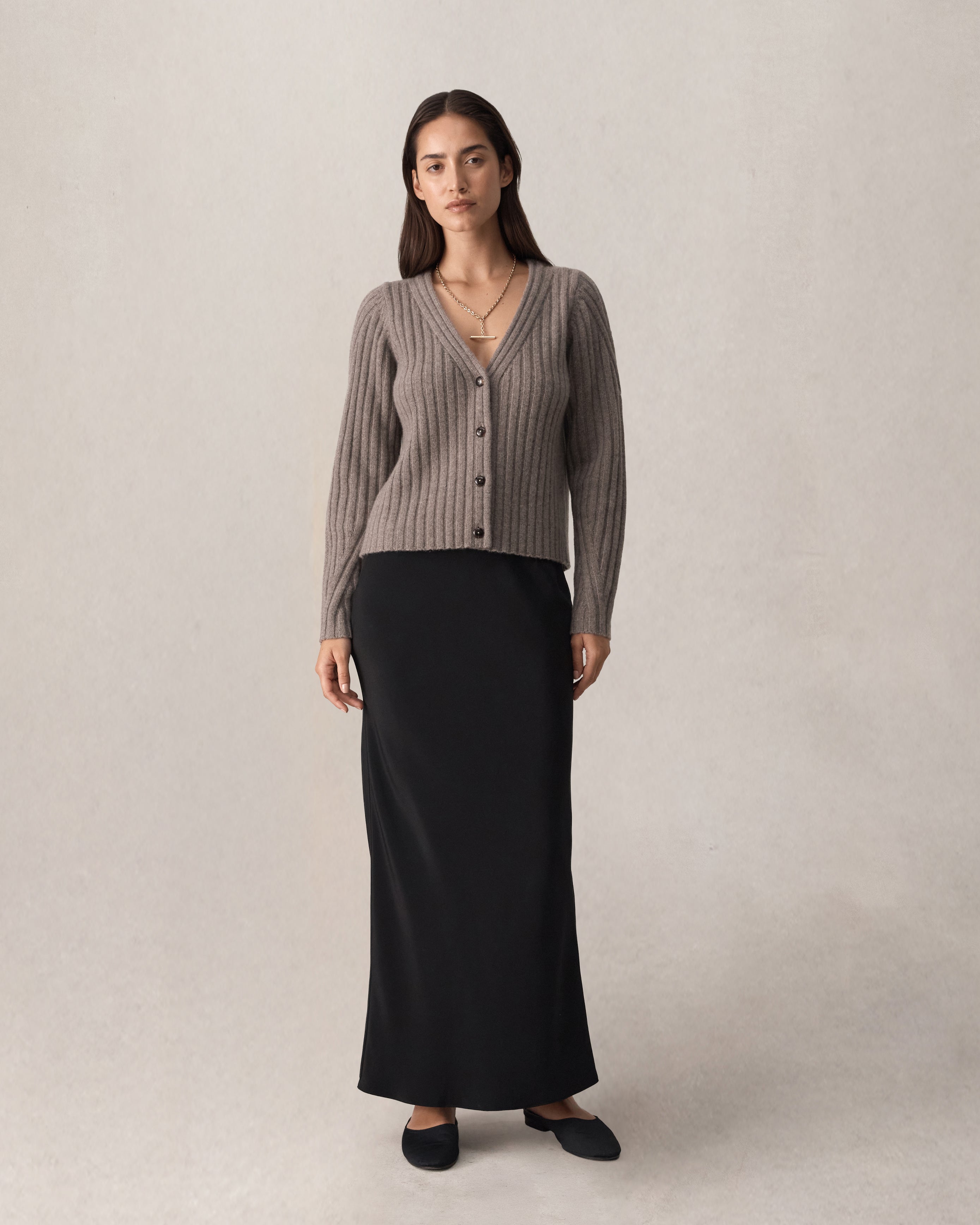 Eloise Cardigan - Brindle