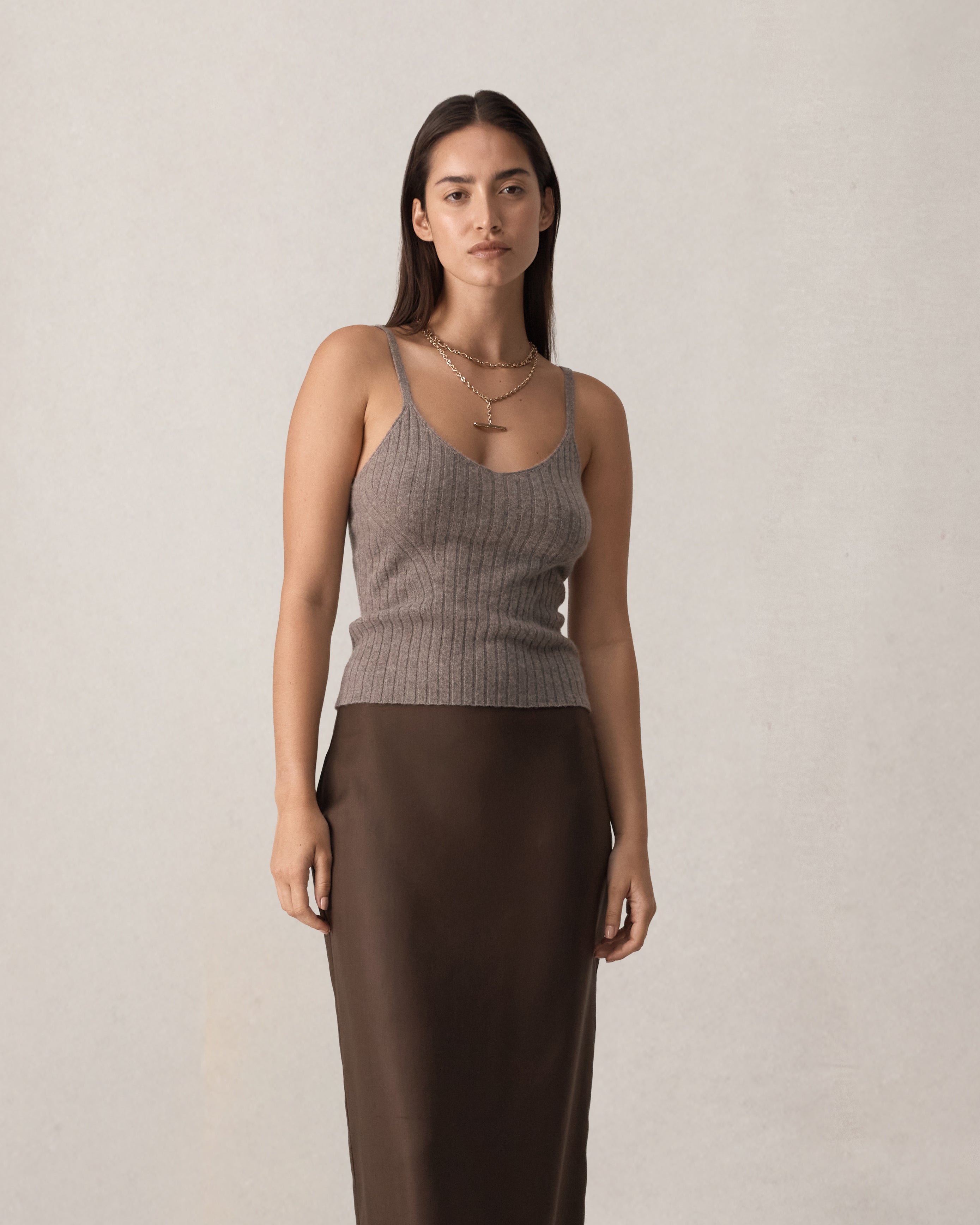 Eloise Tank - Brindle