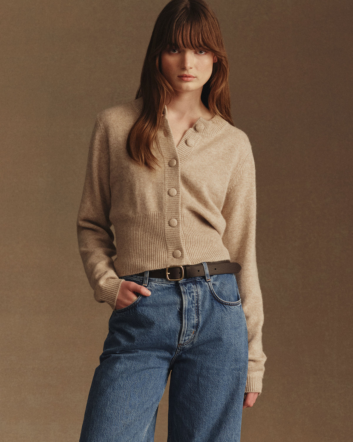 Emily Cardigan - Oat