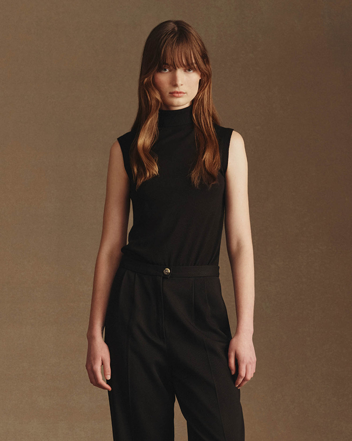 Essie Merino Turtle Neck - Black