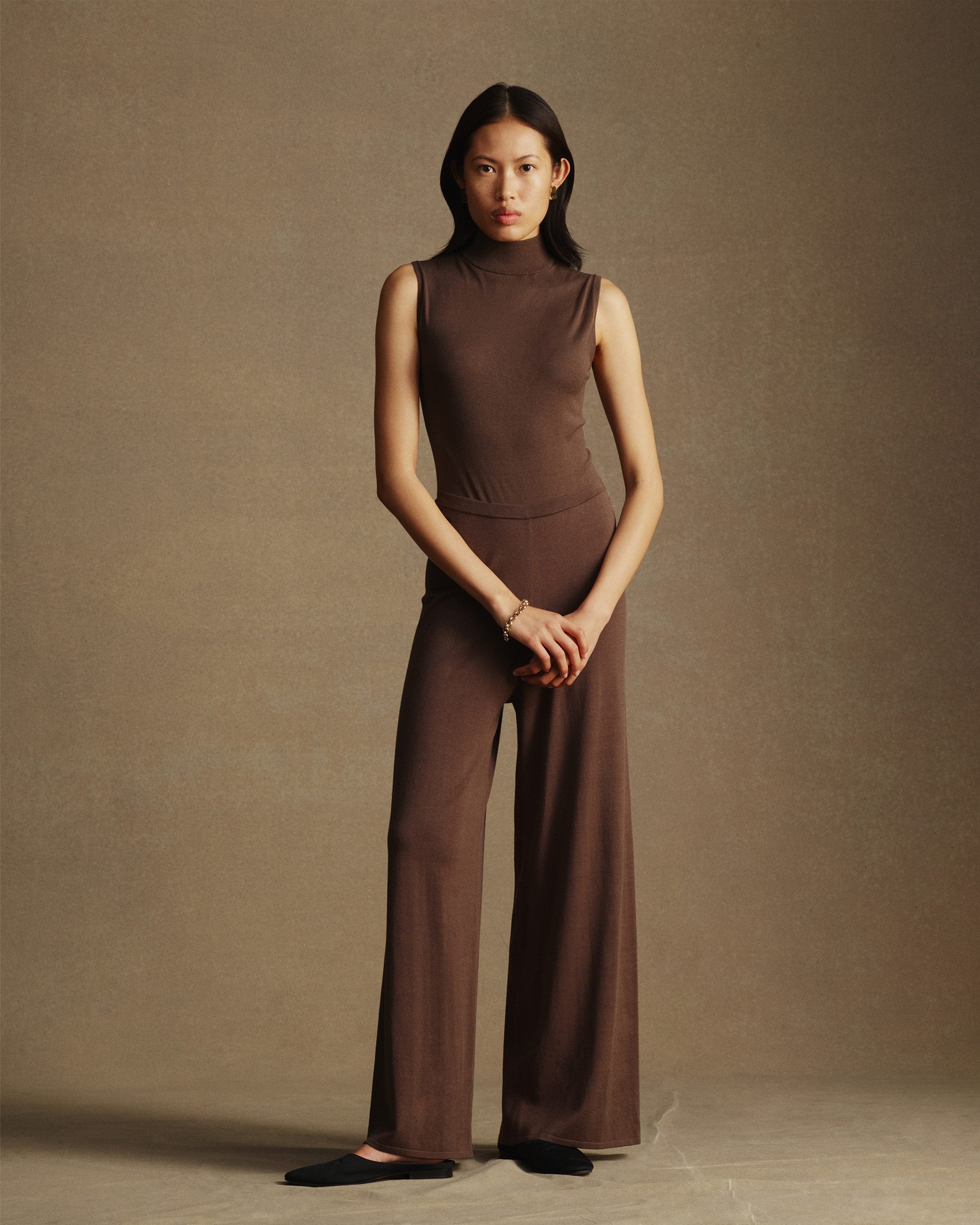 Esther Knit Pant - Moss