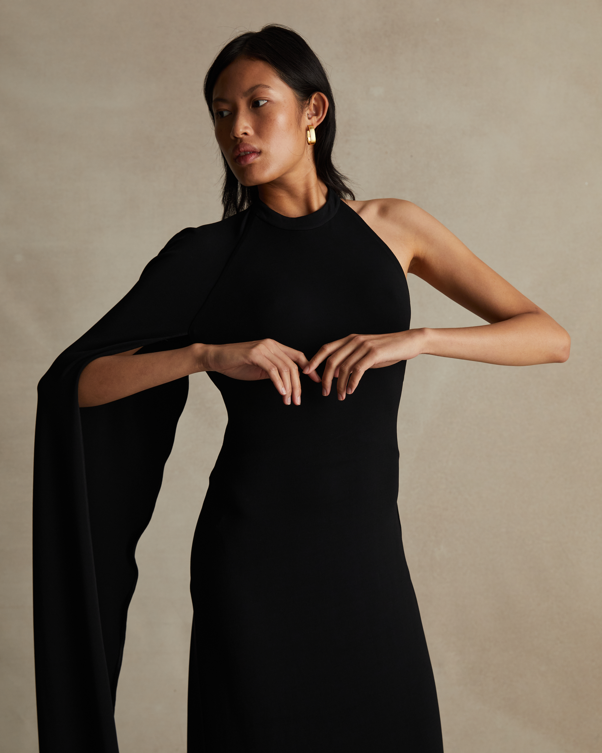 Black Tamsin Gown