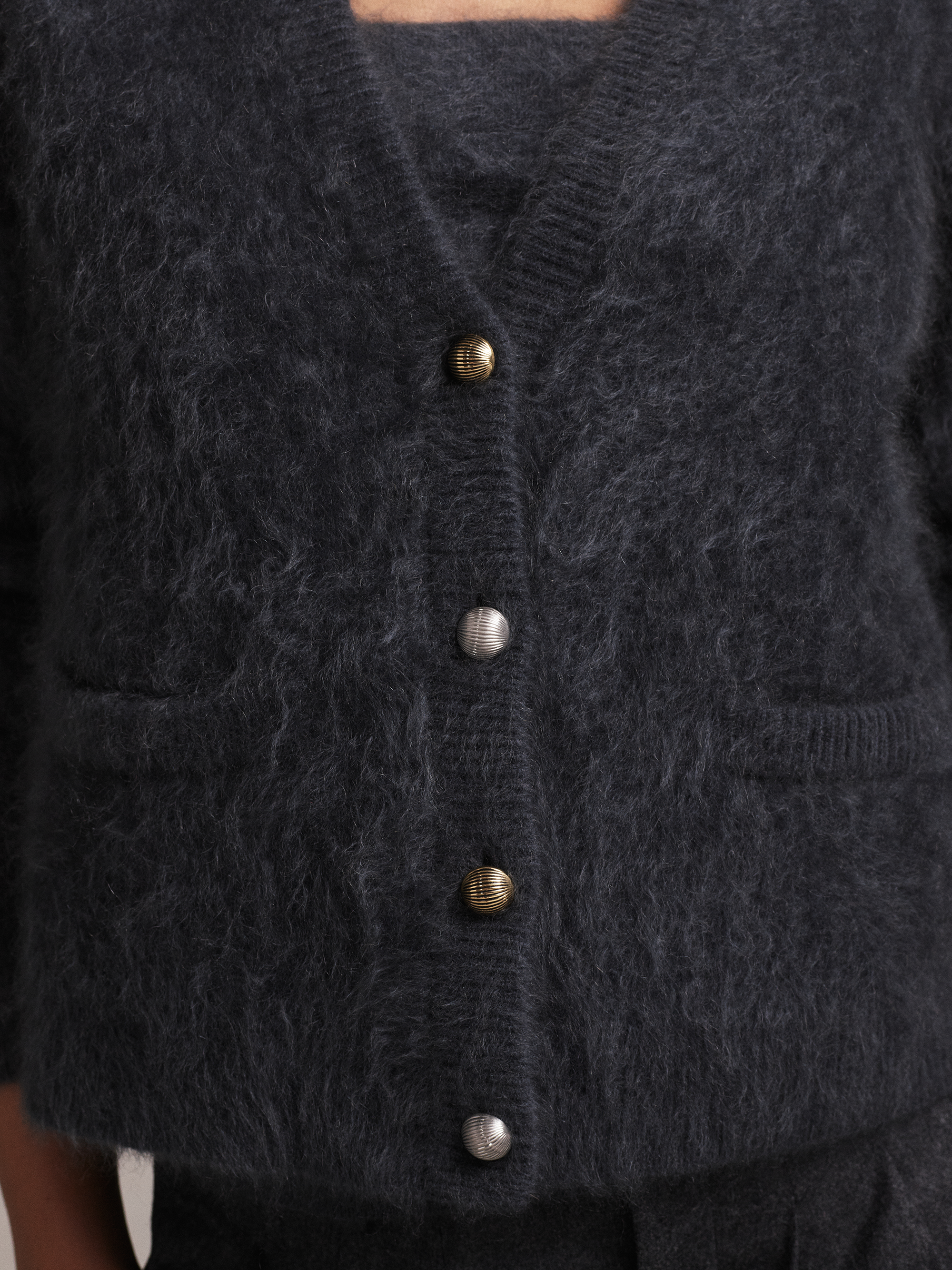 Claudia Cardigan - Slate
