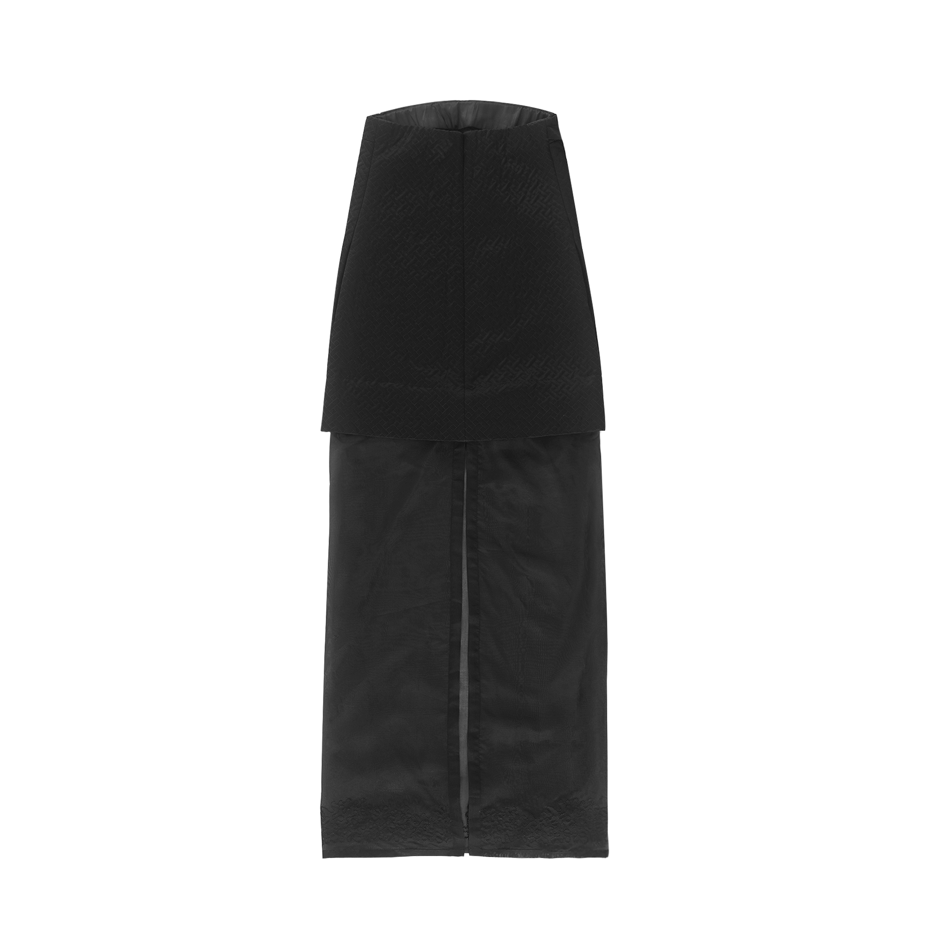 Sabine Strapless Quilted Dress - Black