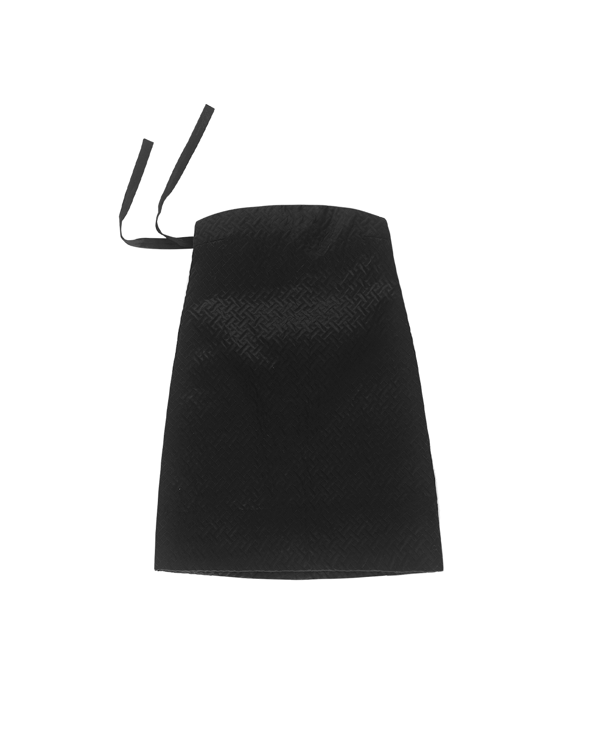 Sabine Strapless Quilted Dress - Black