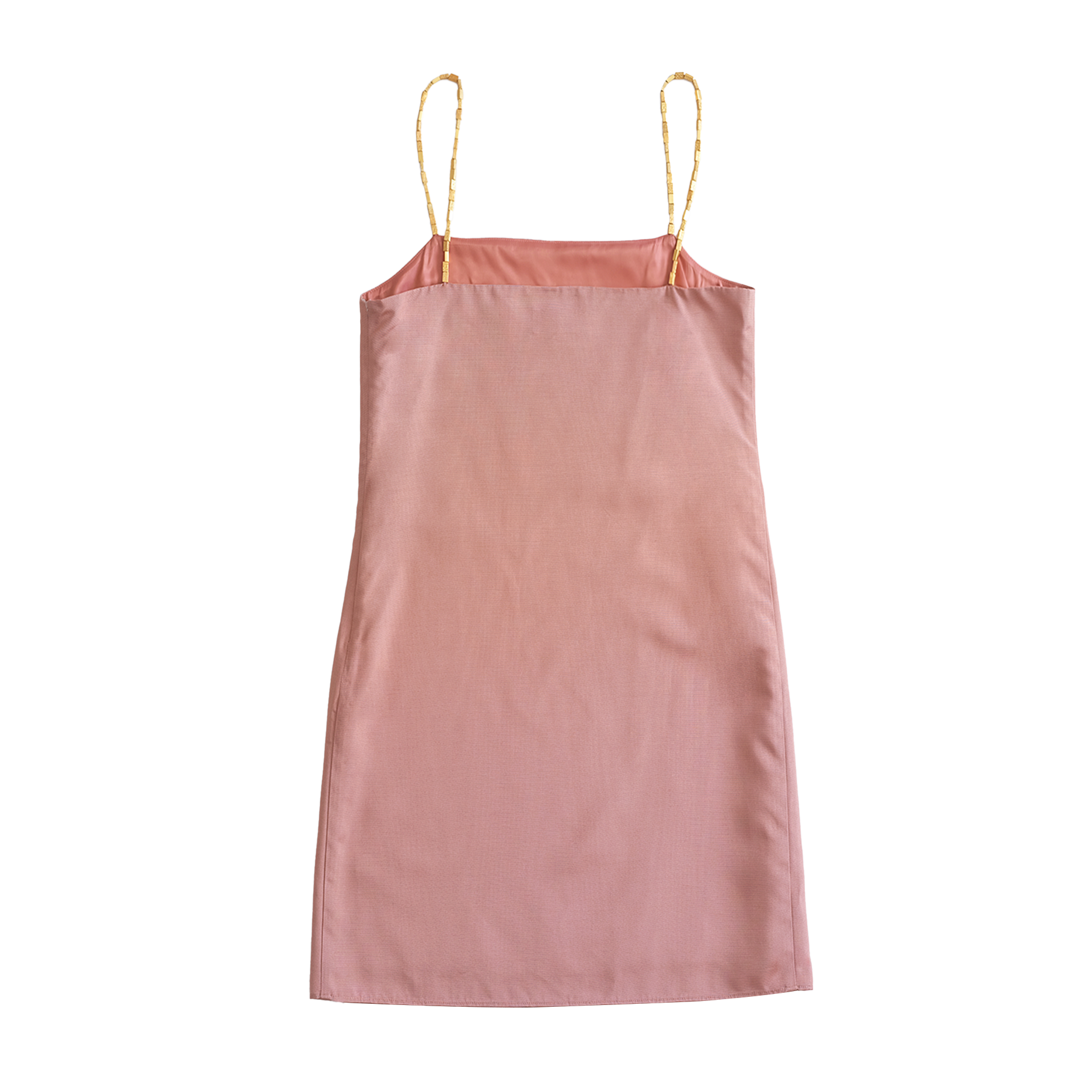 Helena Beaded Mini Dress - Pink Moire