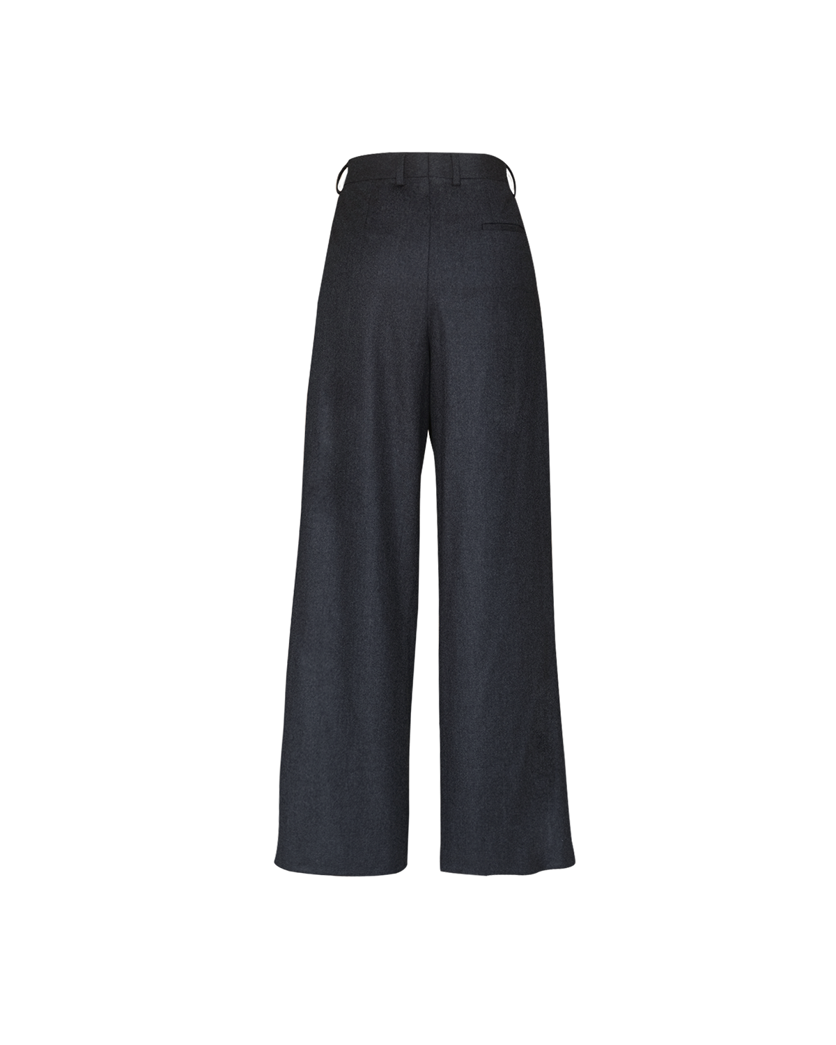 Ava Pleated Trouser - Dark Grey