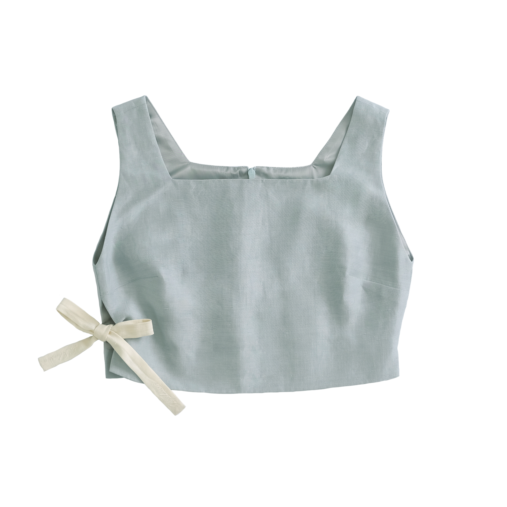 Colette Tie Top - Dusty Blue