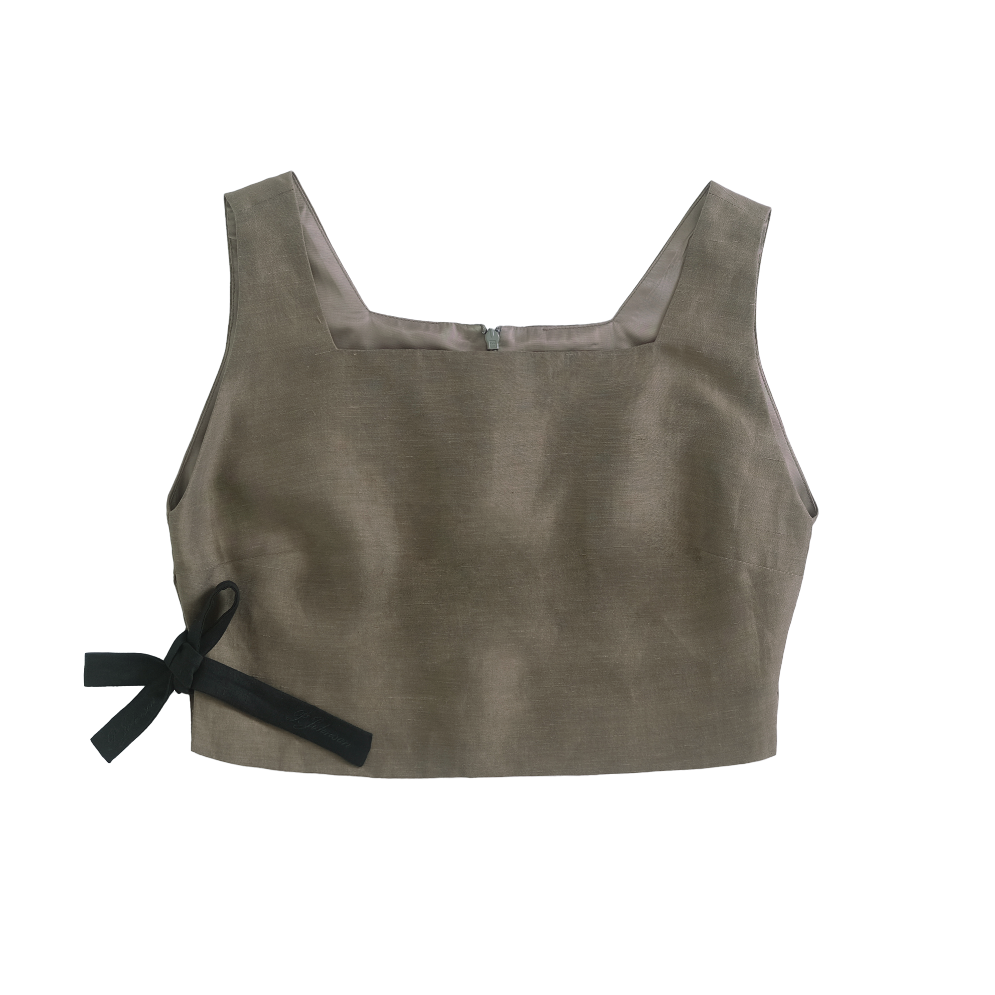 Colette Tie Top - Moss