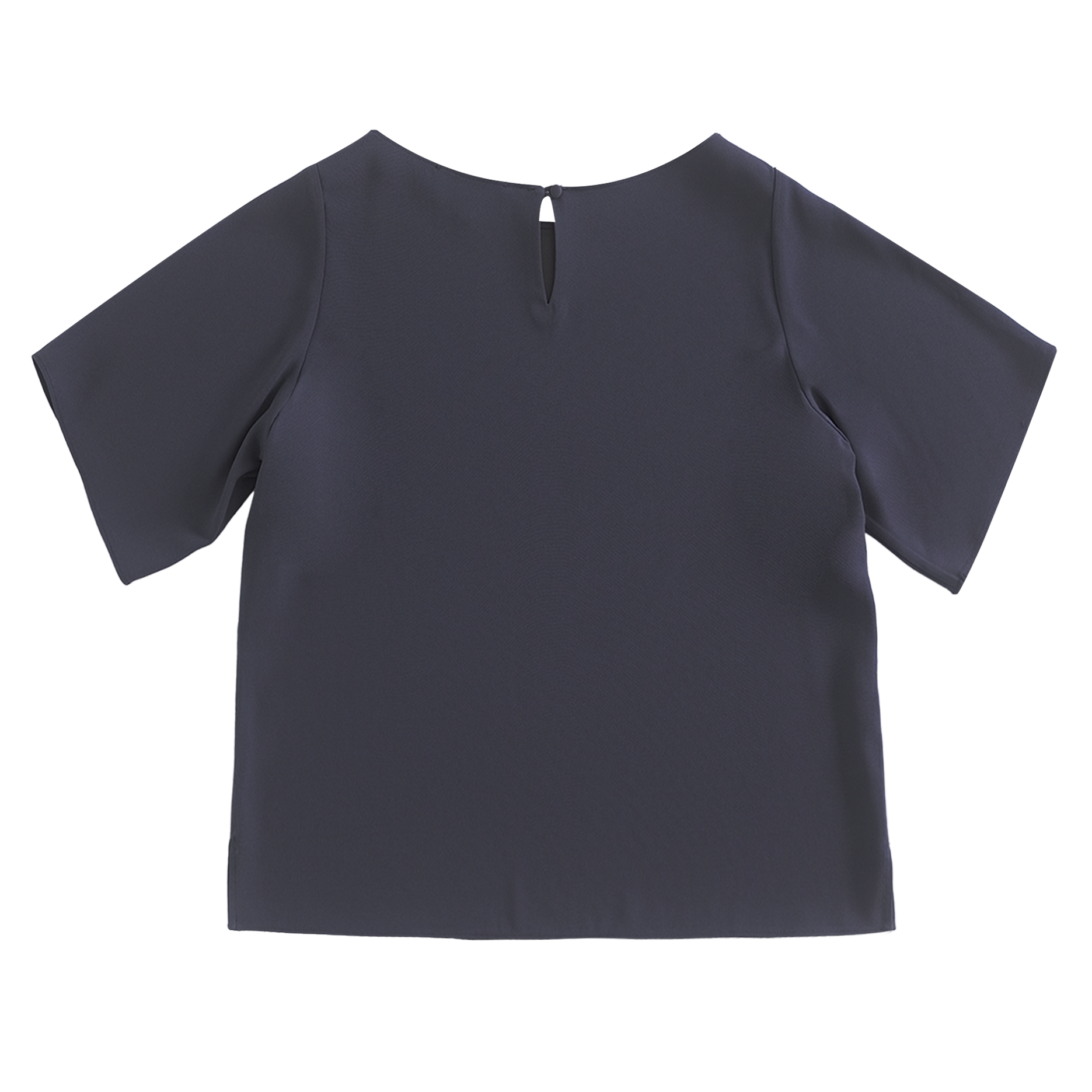 Boat Neck Top - Oily Blue