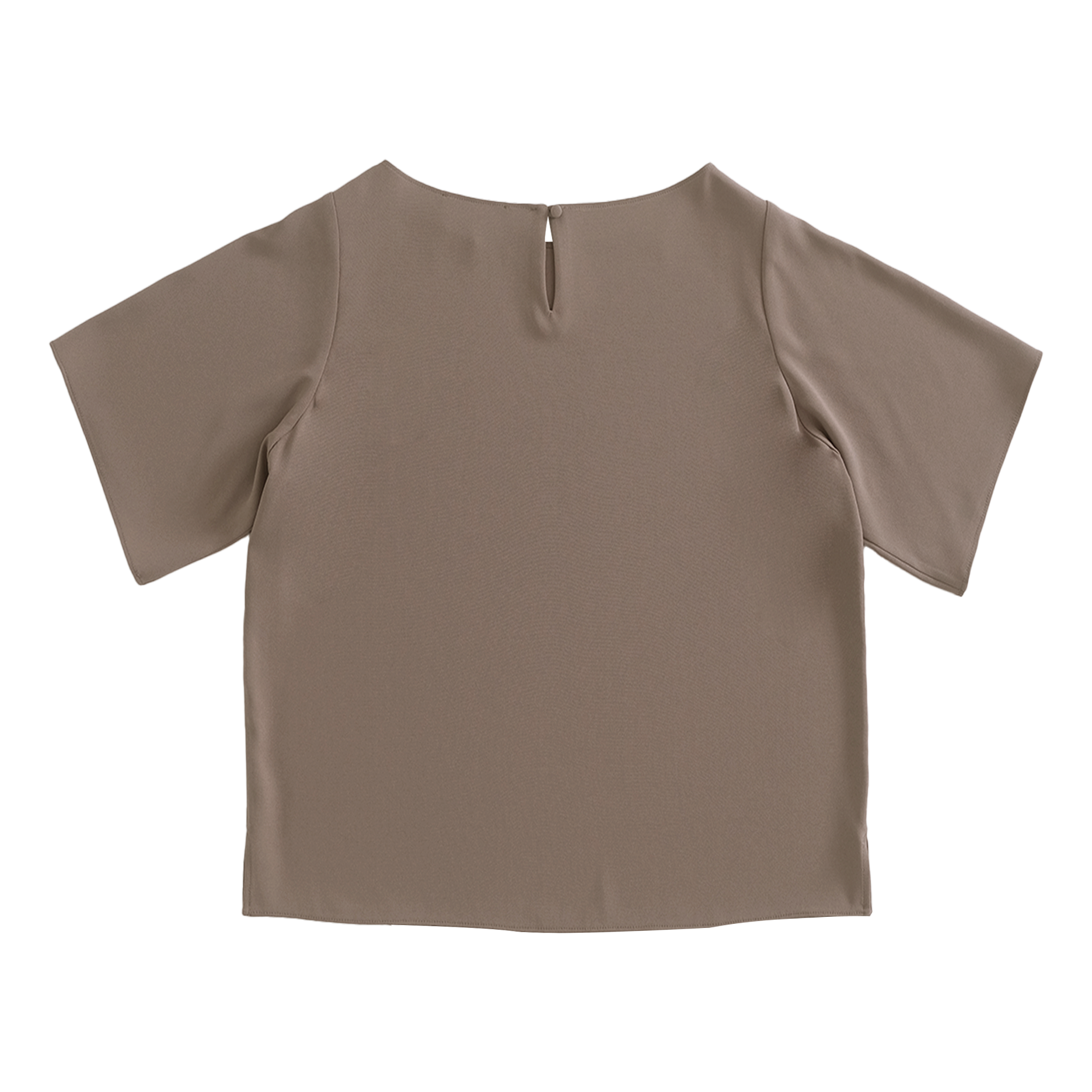 Boat Neck Top - Taupe