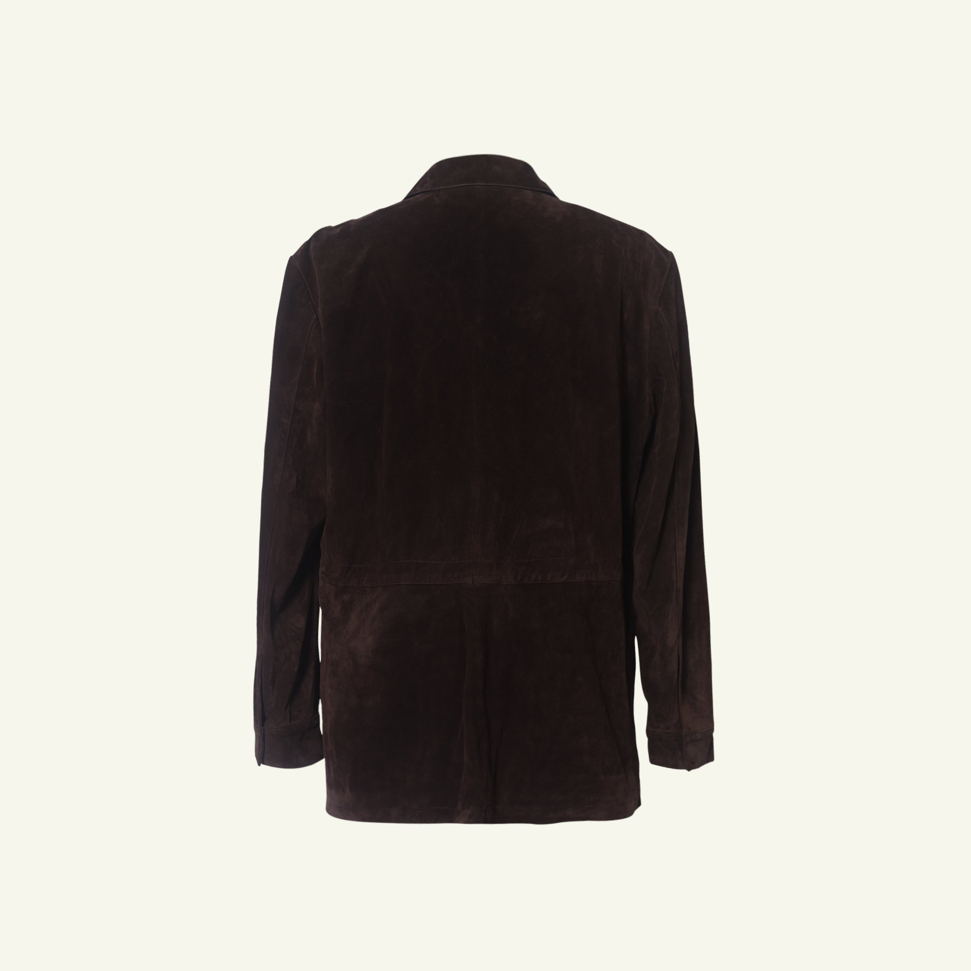 Suede Field Jacket - Bitter Chocolate