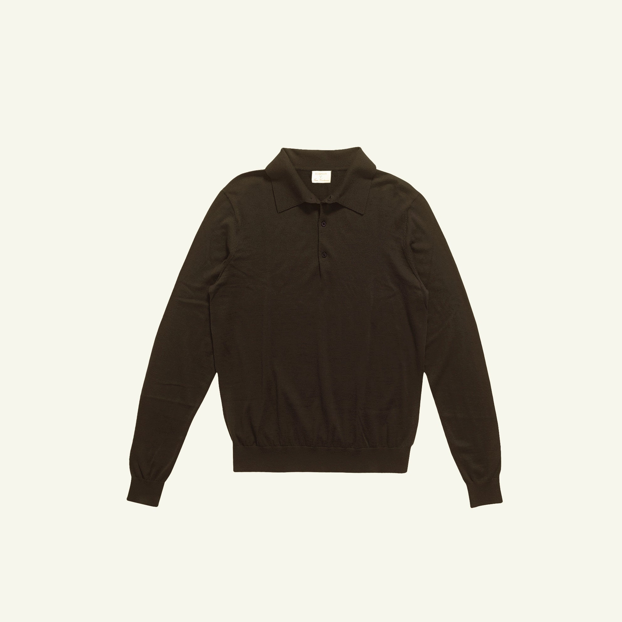 Merino Polo - Moss