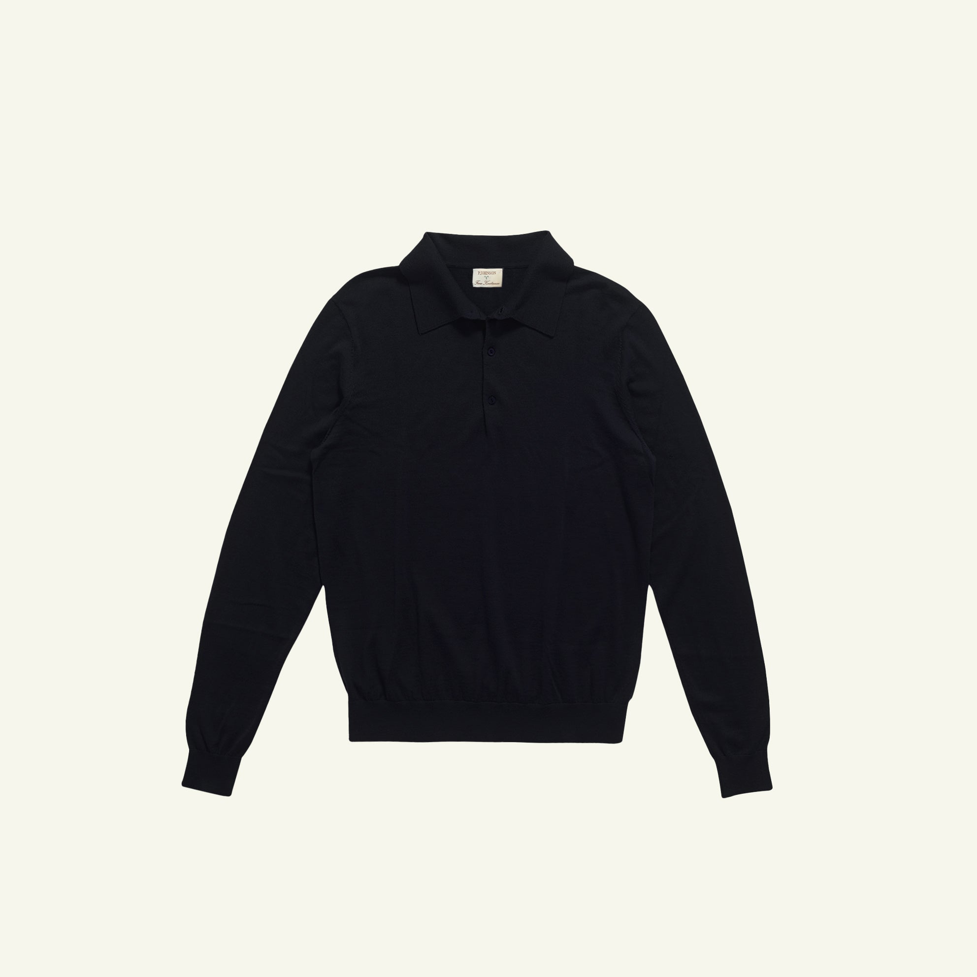 Merino Polo - Navy
