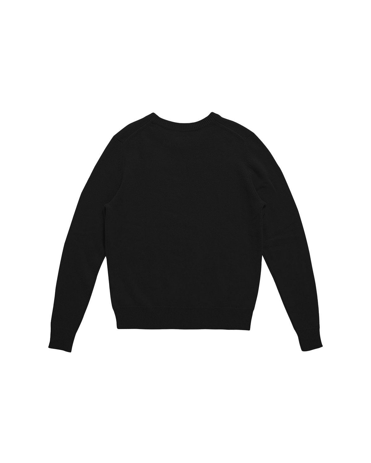 Cashmere Crew Neck - Black