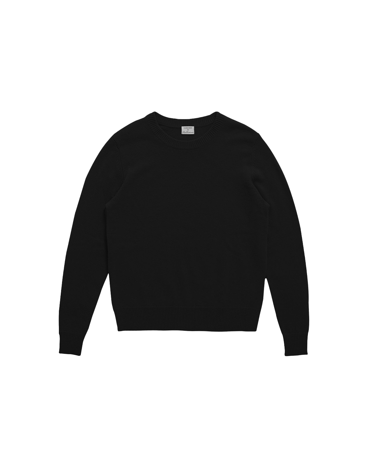 Cashmere Crew Neck - Black