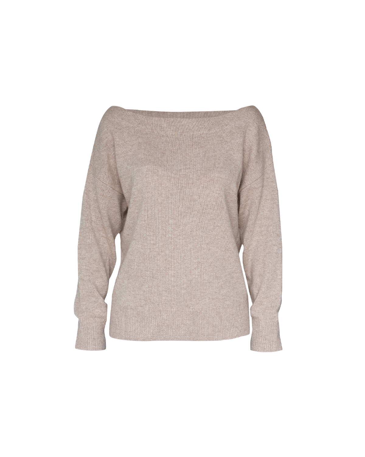 Amélie Boat Neck Sweater - Oat