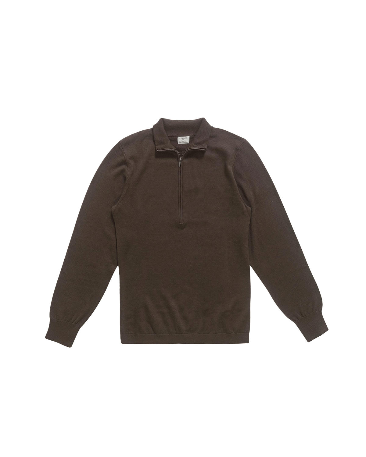 Cass Merino Quarter Zip - Moss