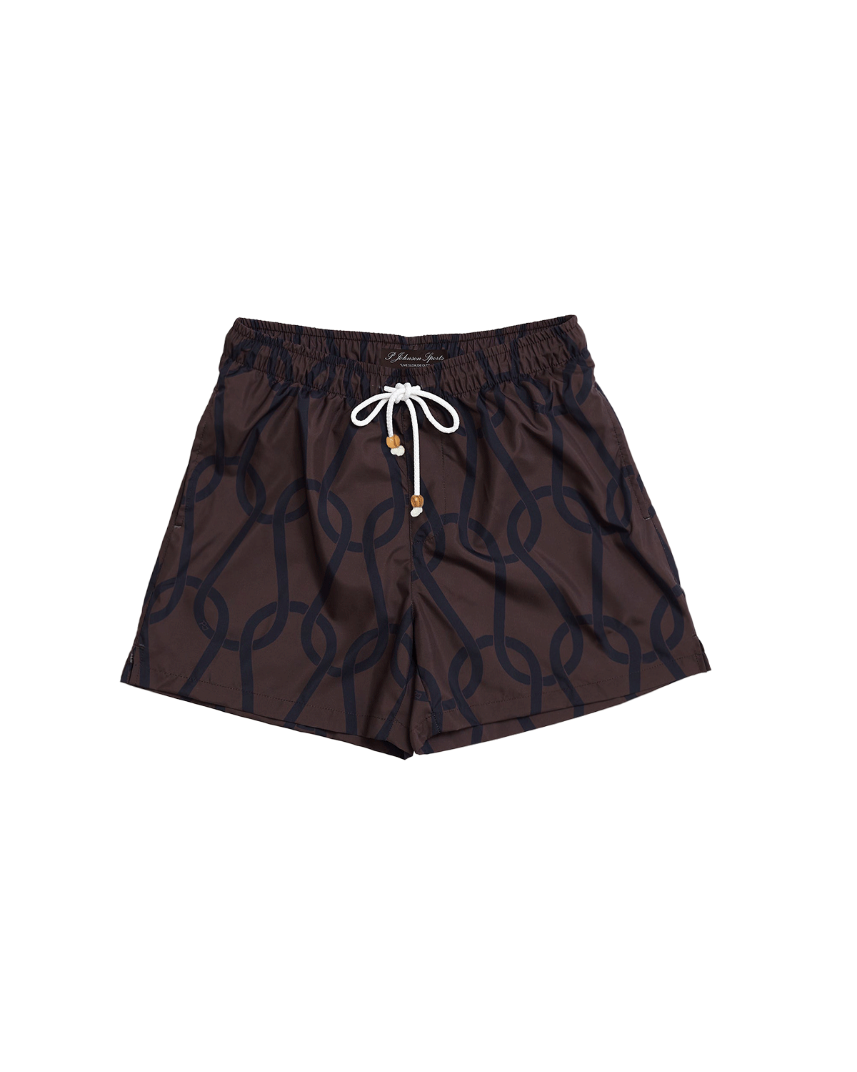 Chainmail Swim Short - Chocolate