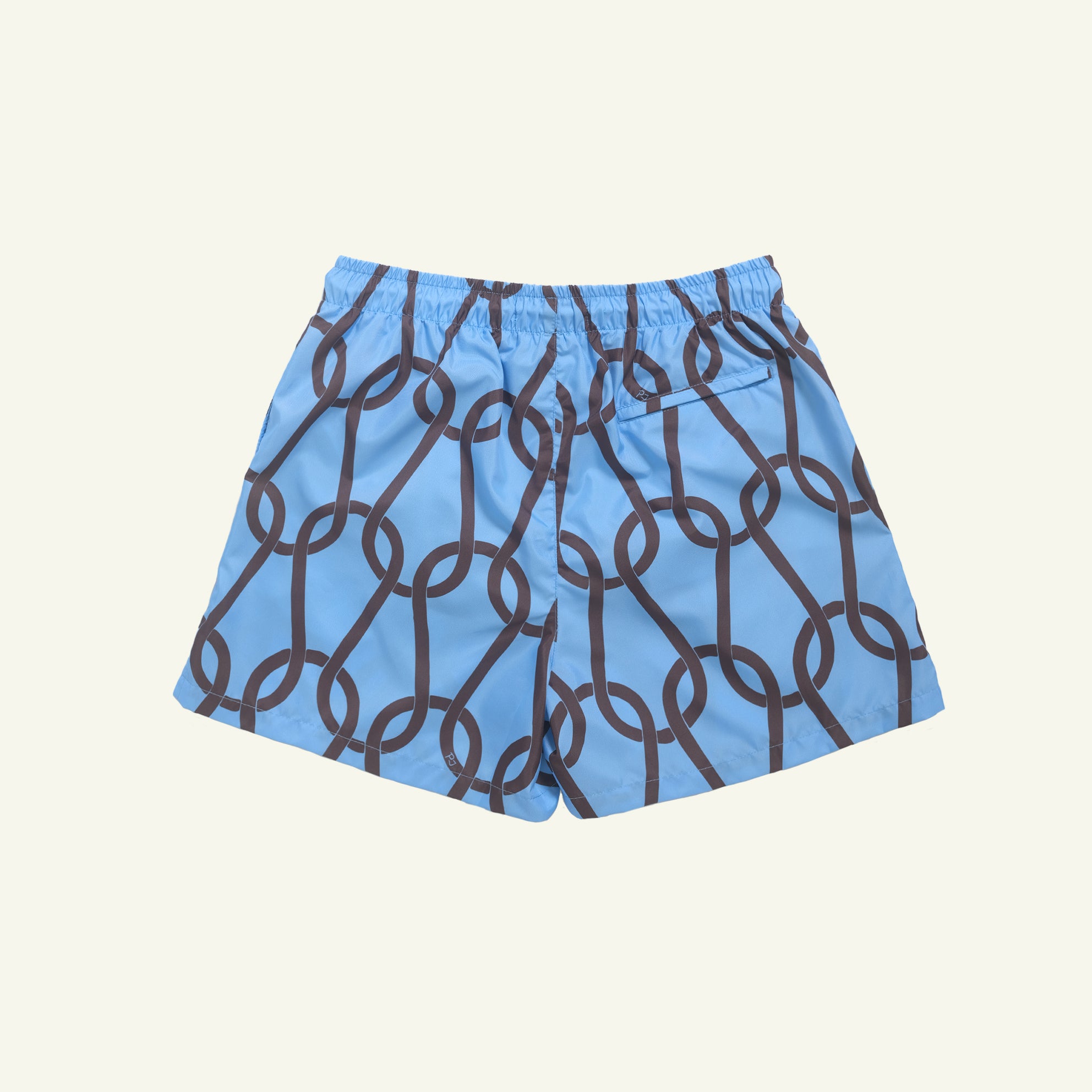 Chainmail Swim Short - Blue