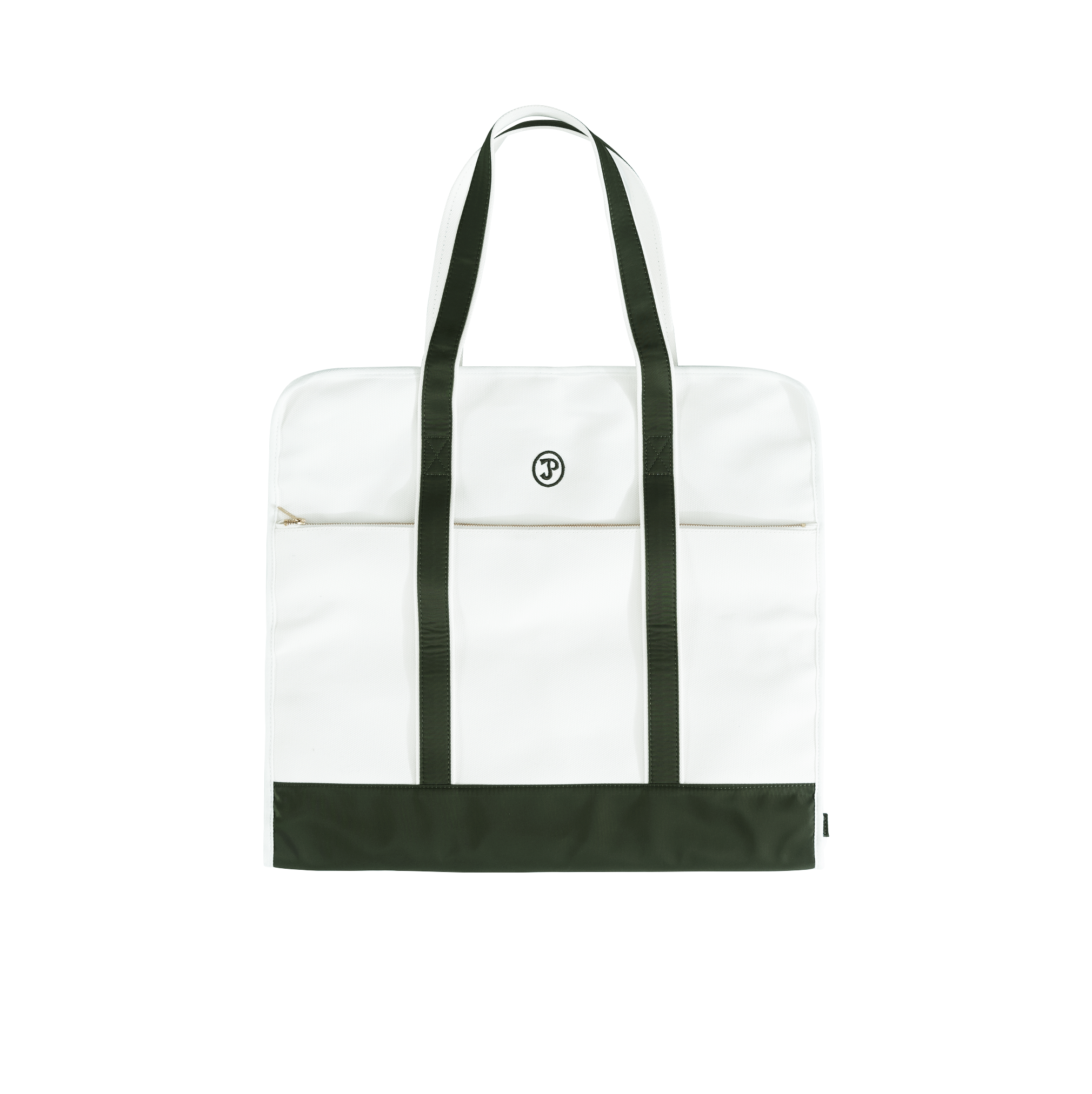 Suit Travel Bag - Off White / Olive
