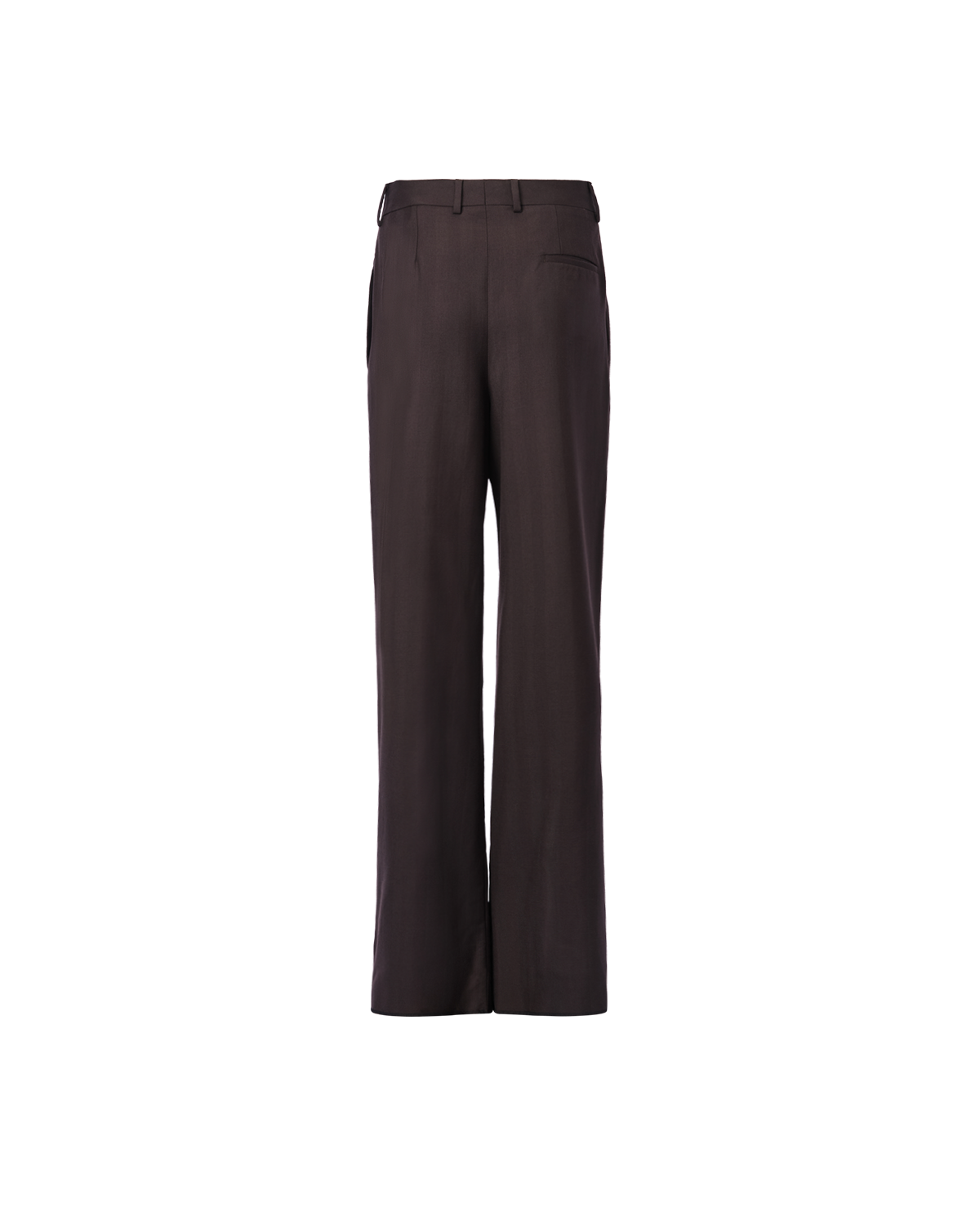 Ava Pleated Trouser - Espresso