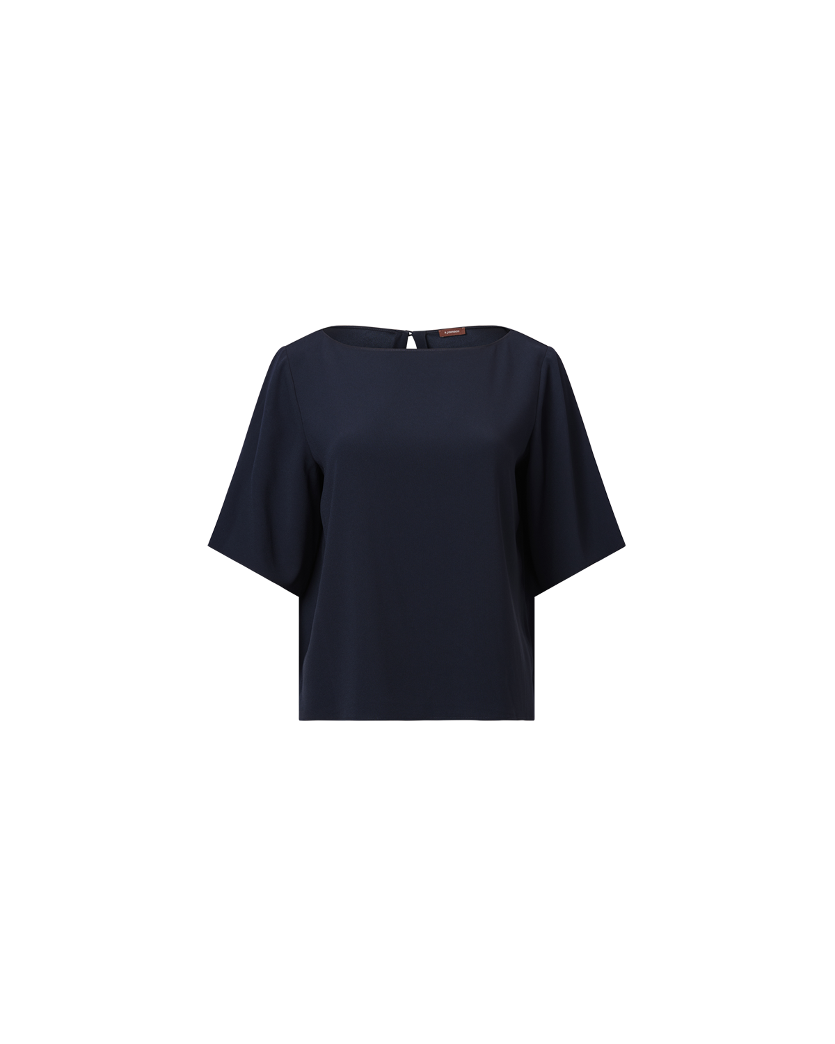 Boat Neck Top - Navy