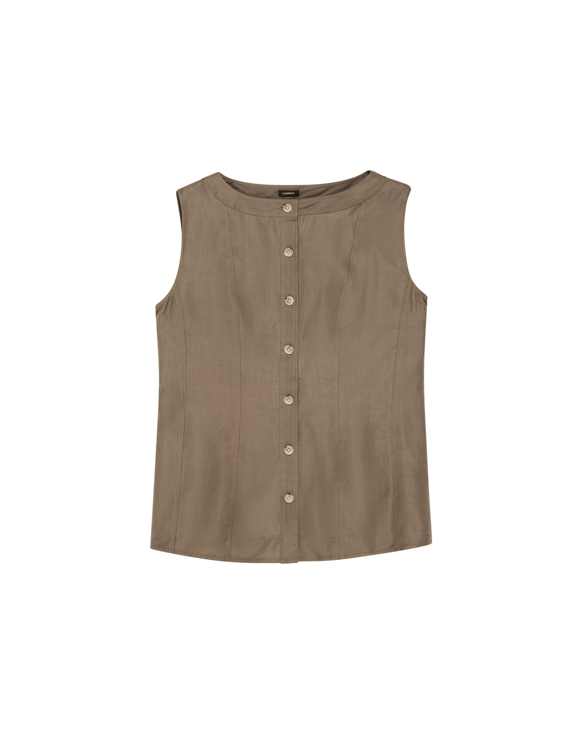 Bodice Top - Taupe Dupioni